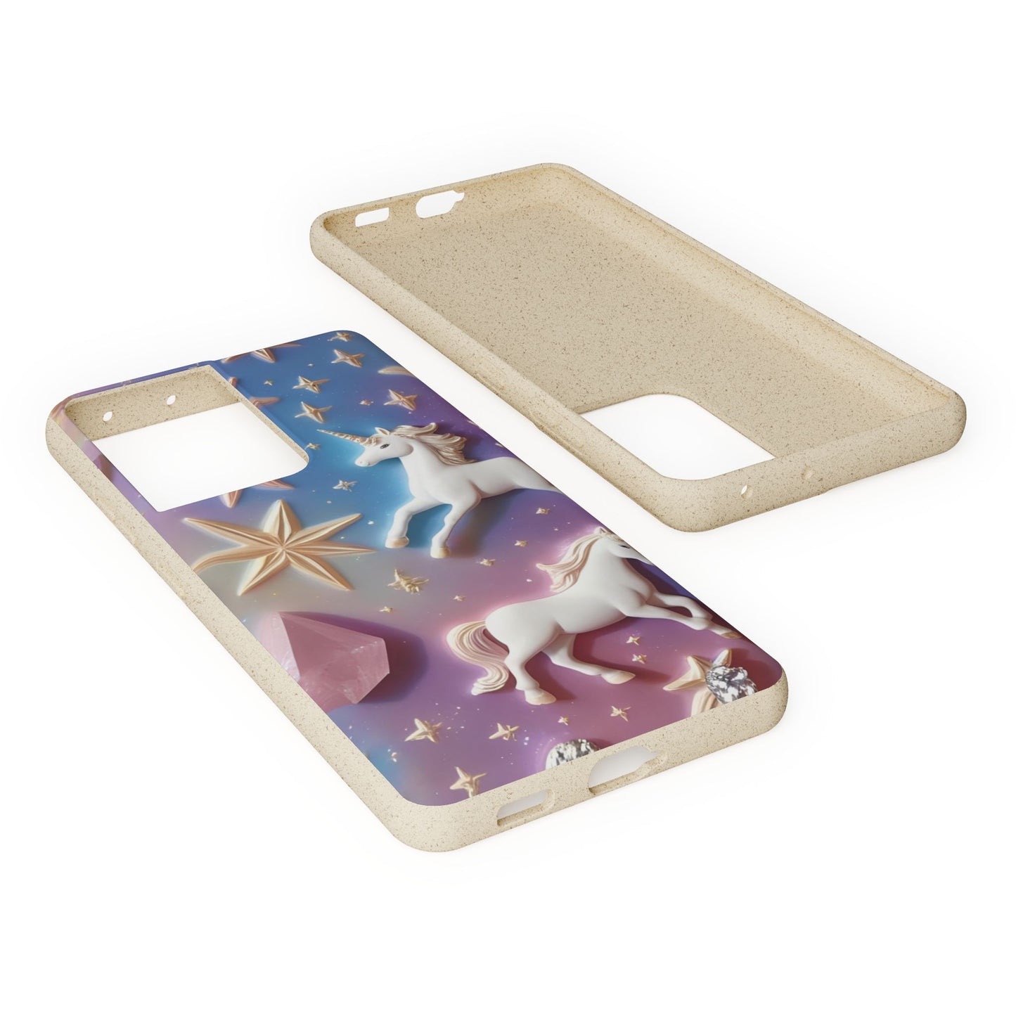 Unicorns & Gems - Biodegradable Case
