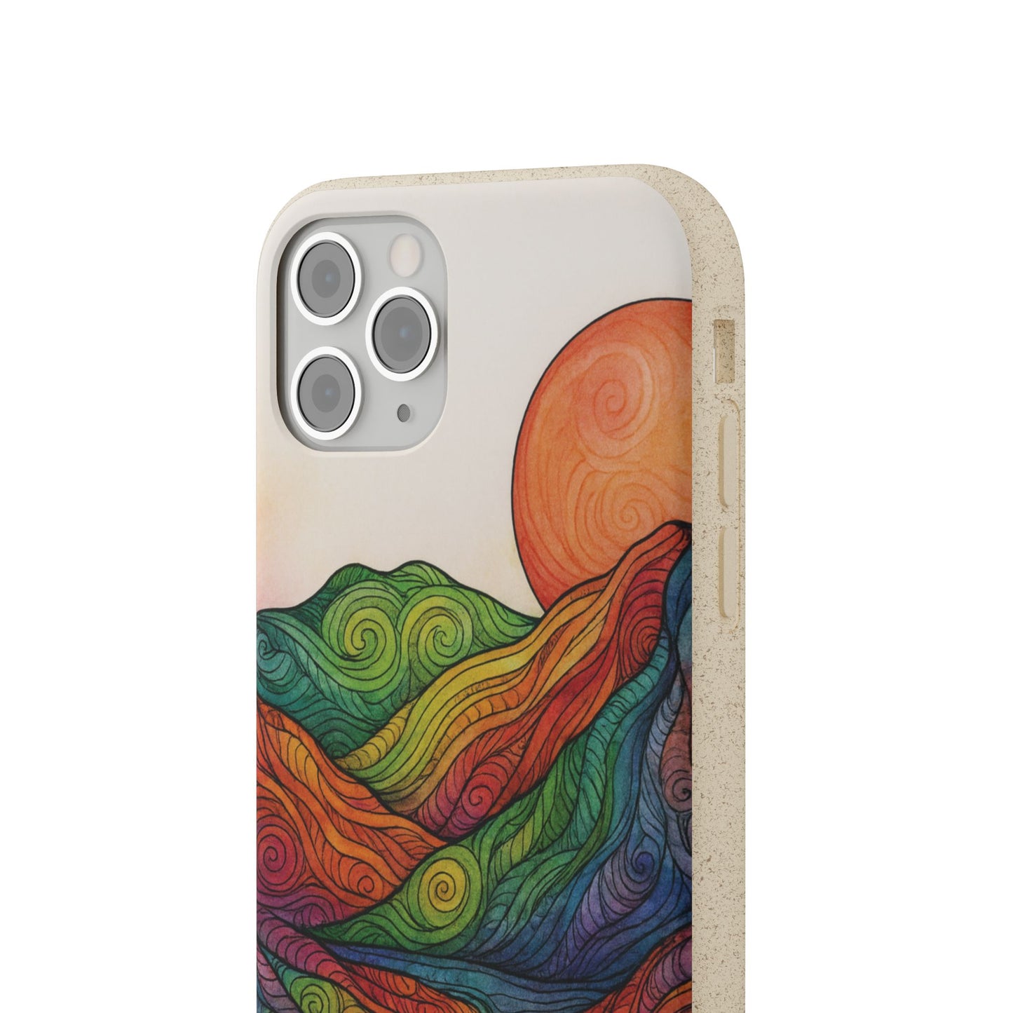 Watercolor Nature - Biodegradable Case