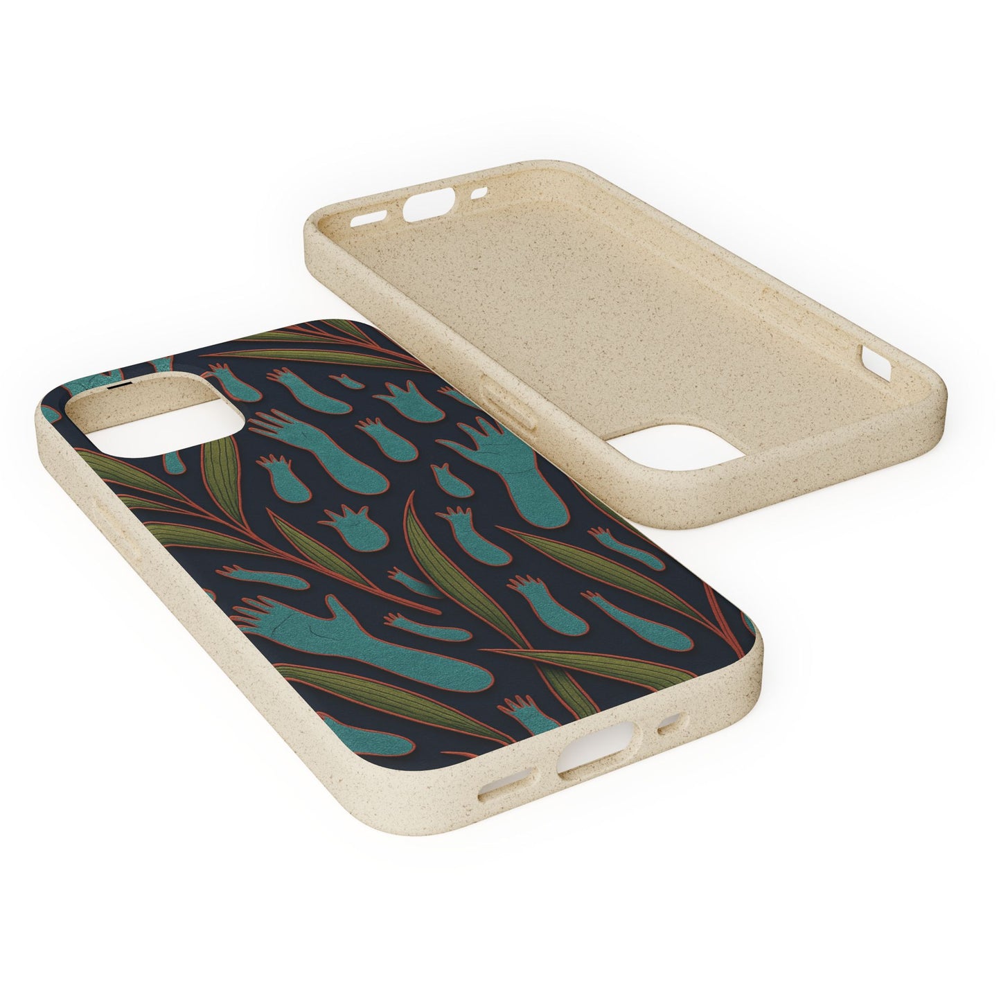 Handprints and Foliage - Biodegradable Case
