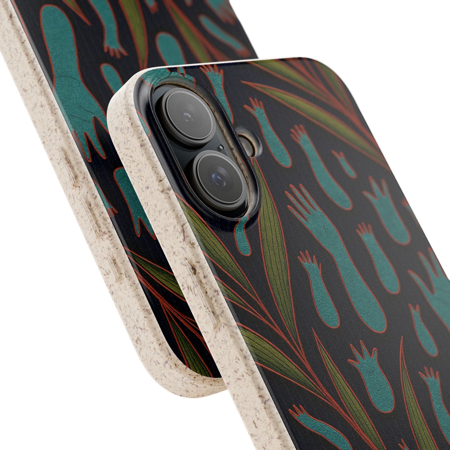 Handprints and Foliage - Biodegradable Case