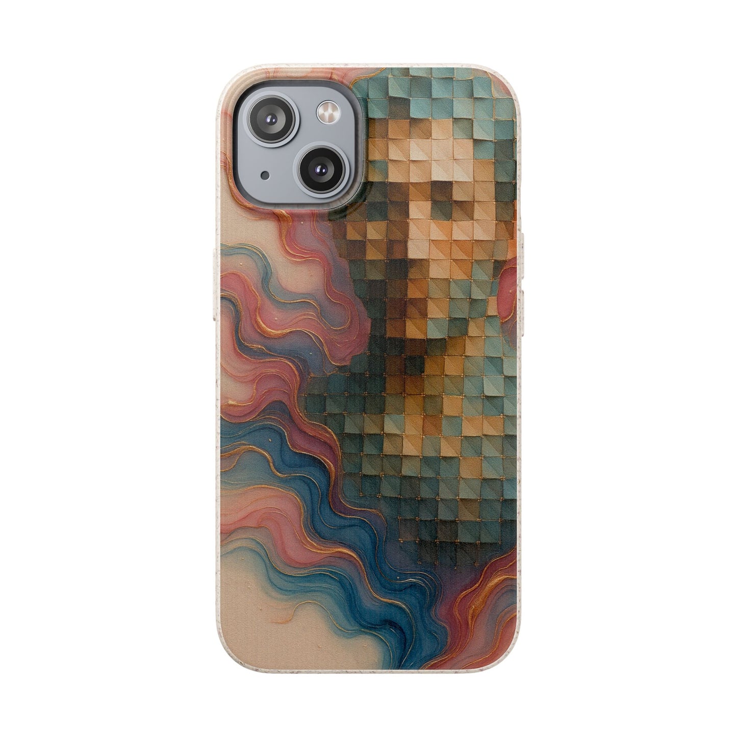 Mosaic Dreams & Liquid Flow - Biodegradable Case