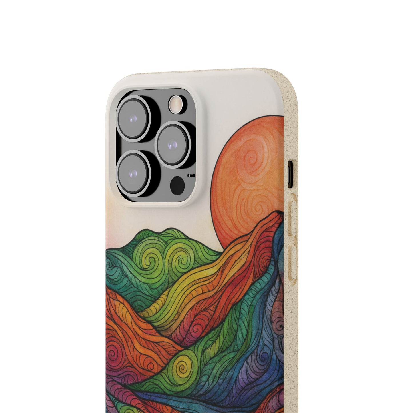Watercolor Nature - Biodegradable Case