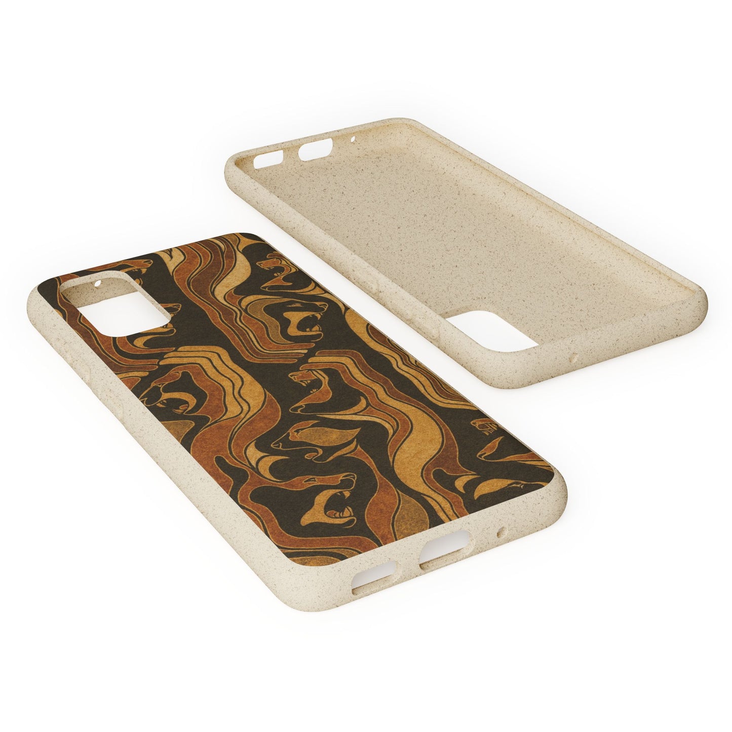 Wooden Wolves of Night - Biodegradable Case