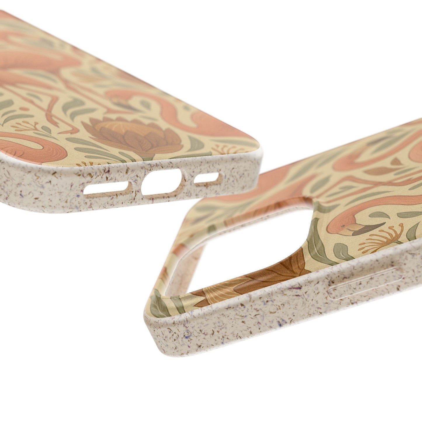 Eco-Natural Flamingo - Biodegradable Case