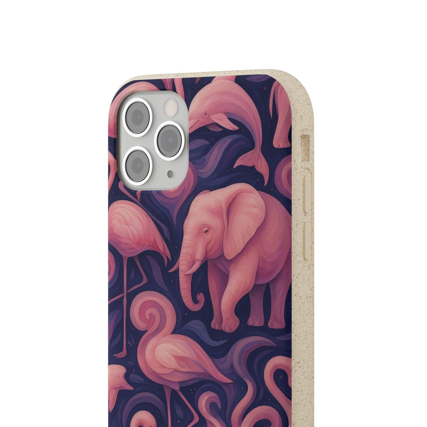 Pink Animalia - Biodegradable Case