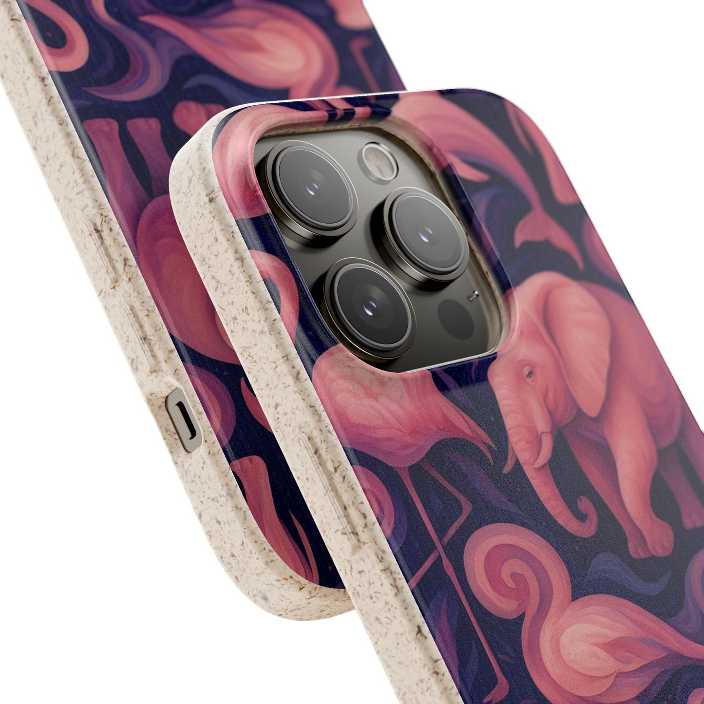 Pink Animalia - Biodegradable Case