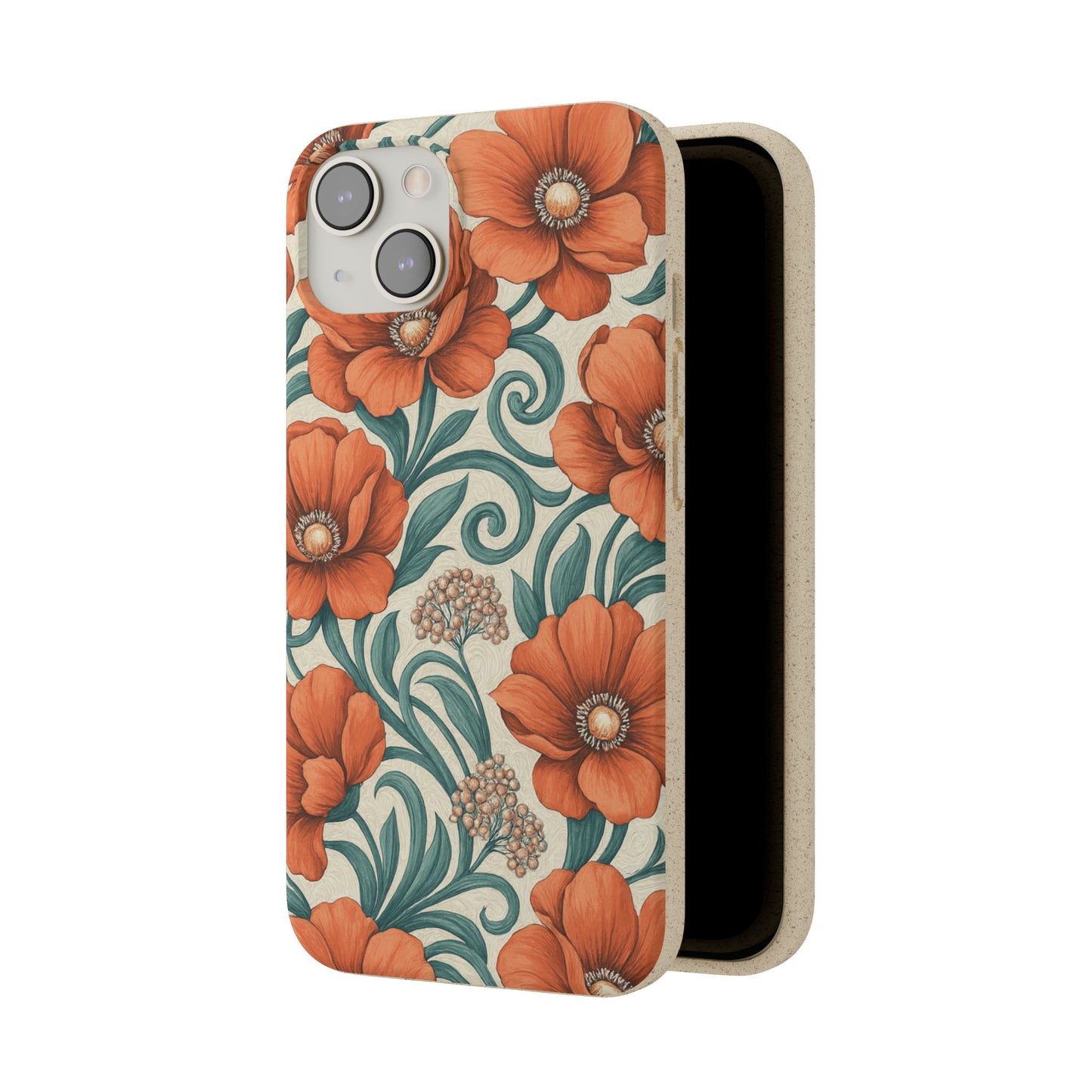 Floral Vines and Vibes - Biodegradable Case