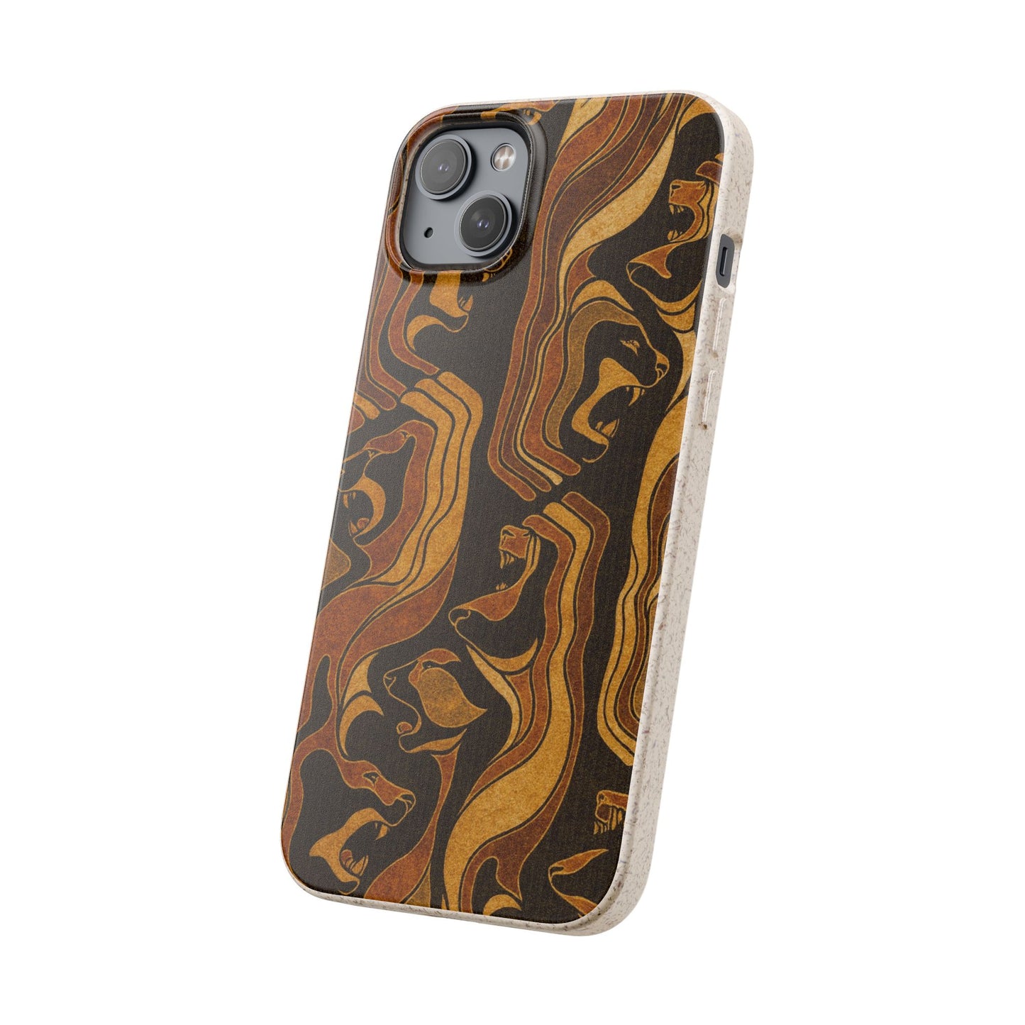 Wooden Wolves of Night - Biodegradable Case