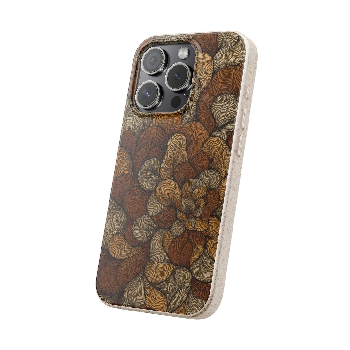 Earthy Mushroom Pedals - Biodegradable Case