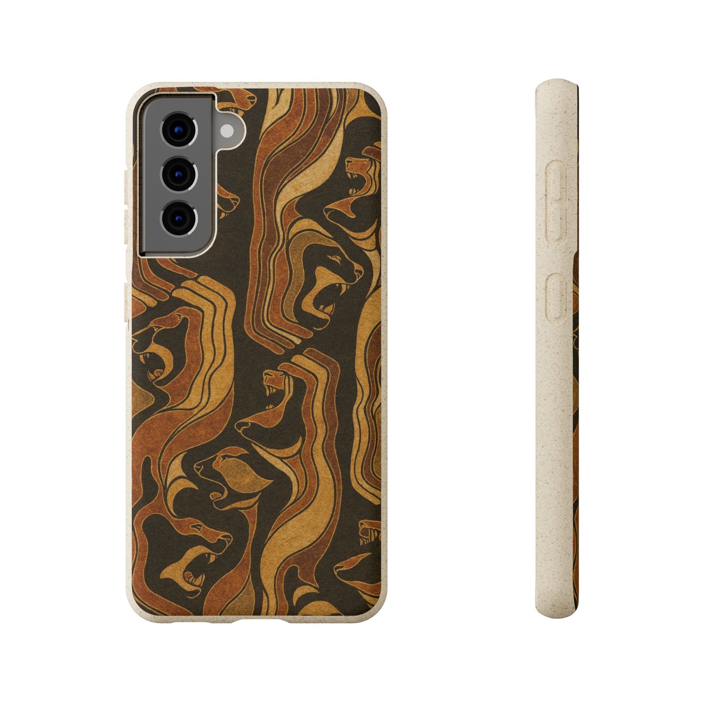 Wooden Wolves of Night - Biodegradable Case