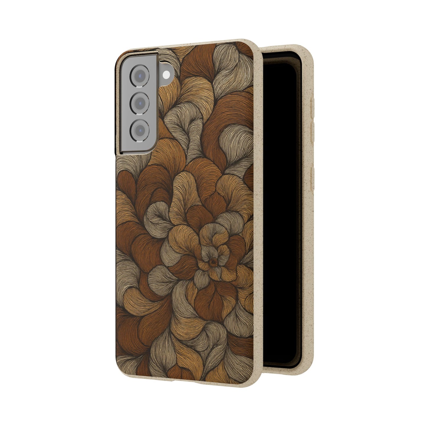 Earthy Mushroom Pedals - Biodegradable Case