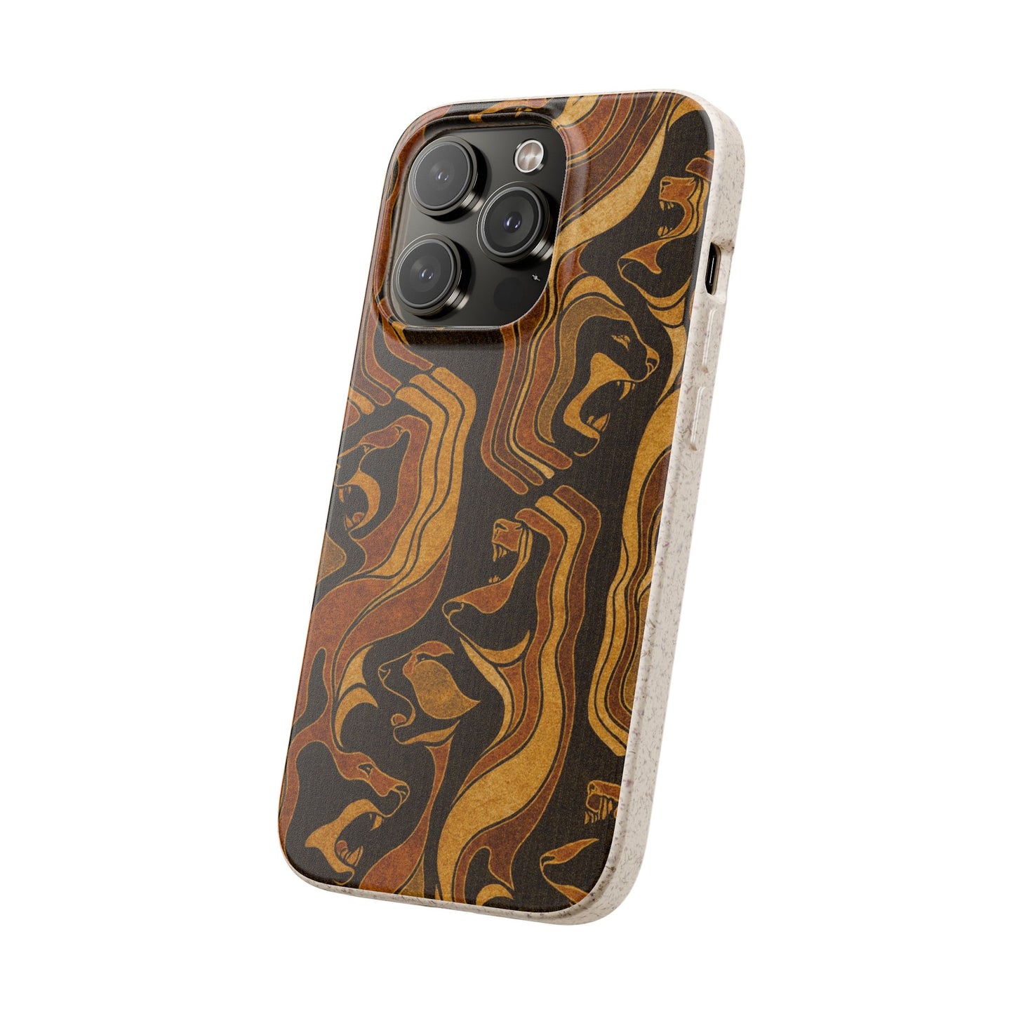 Wooden Wolves of Night - Biodegradable Case