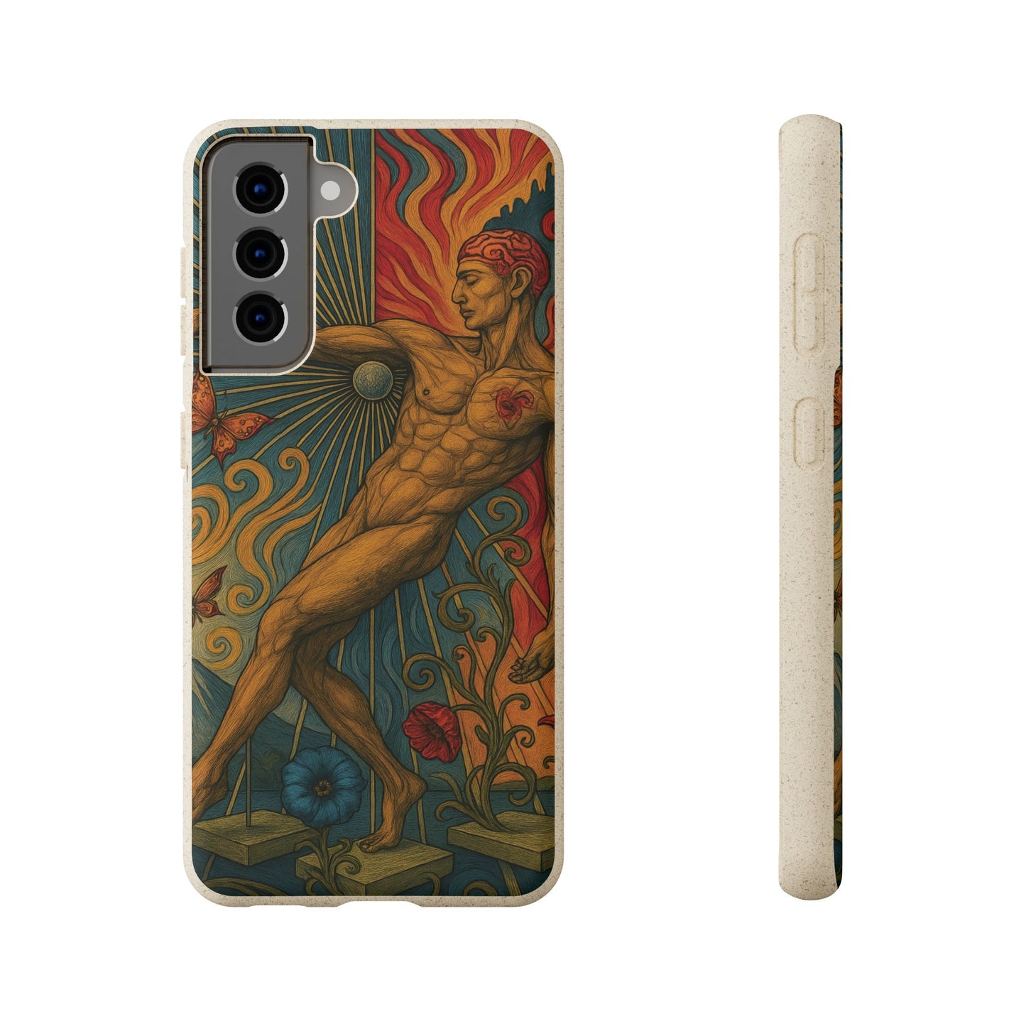 Mind, Spirit & Art - Biodegradable Case