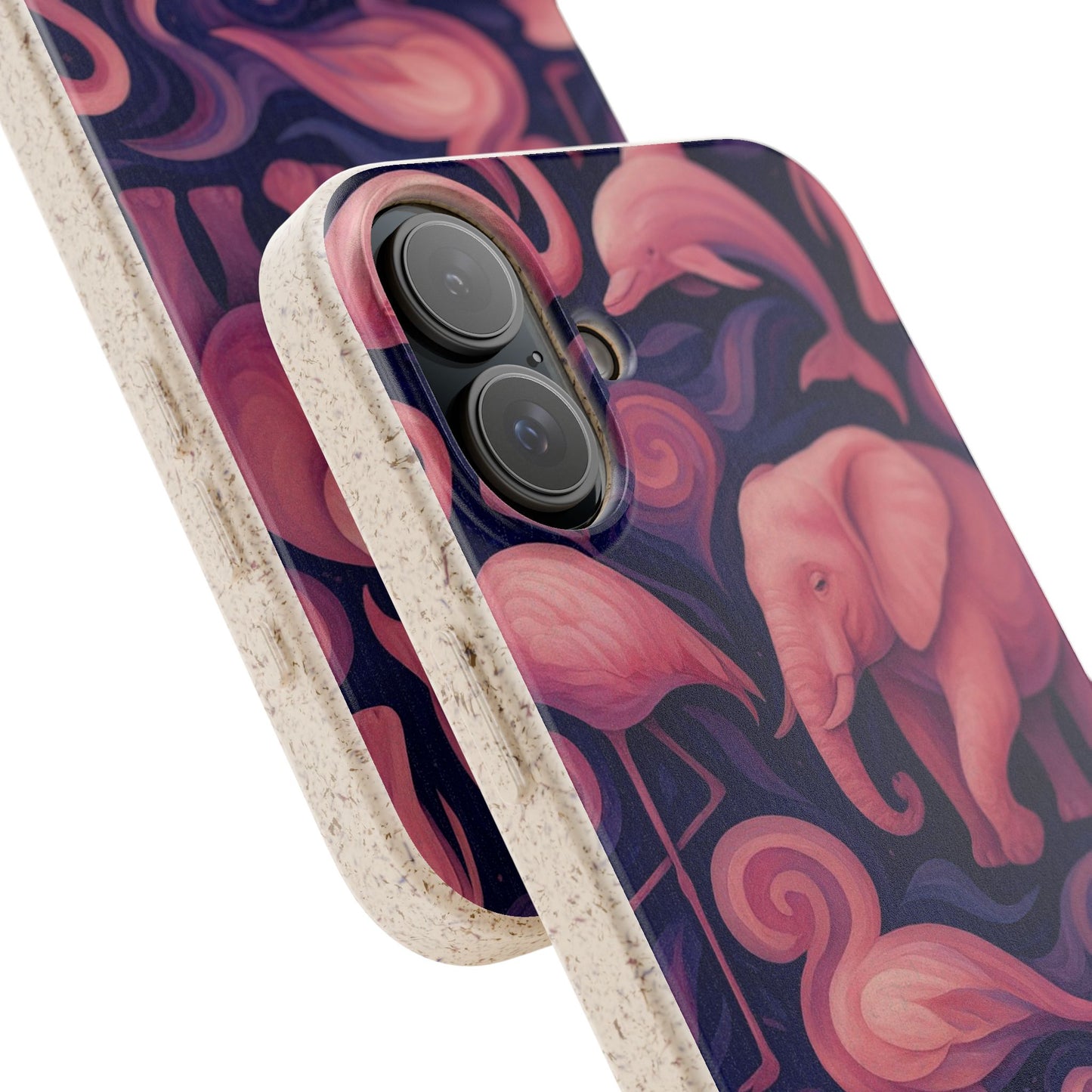 Pink Animalia - Biodegradable Case