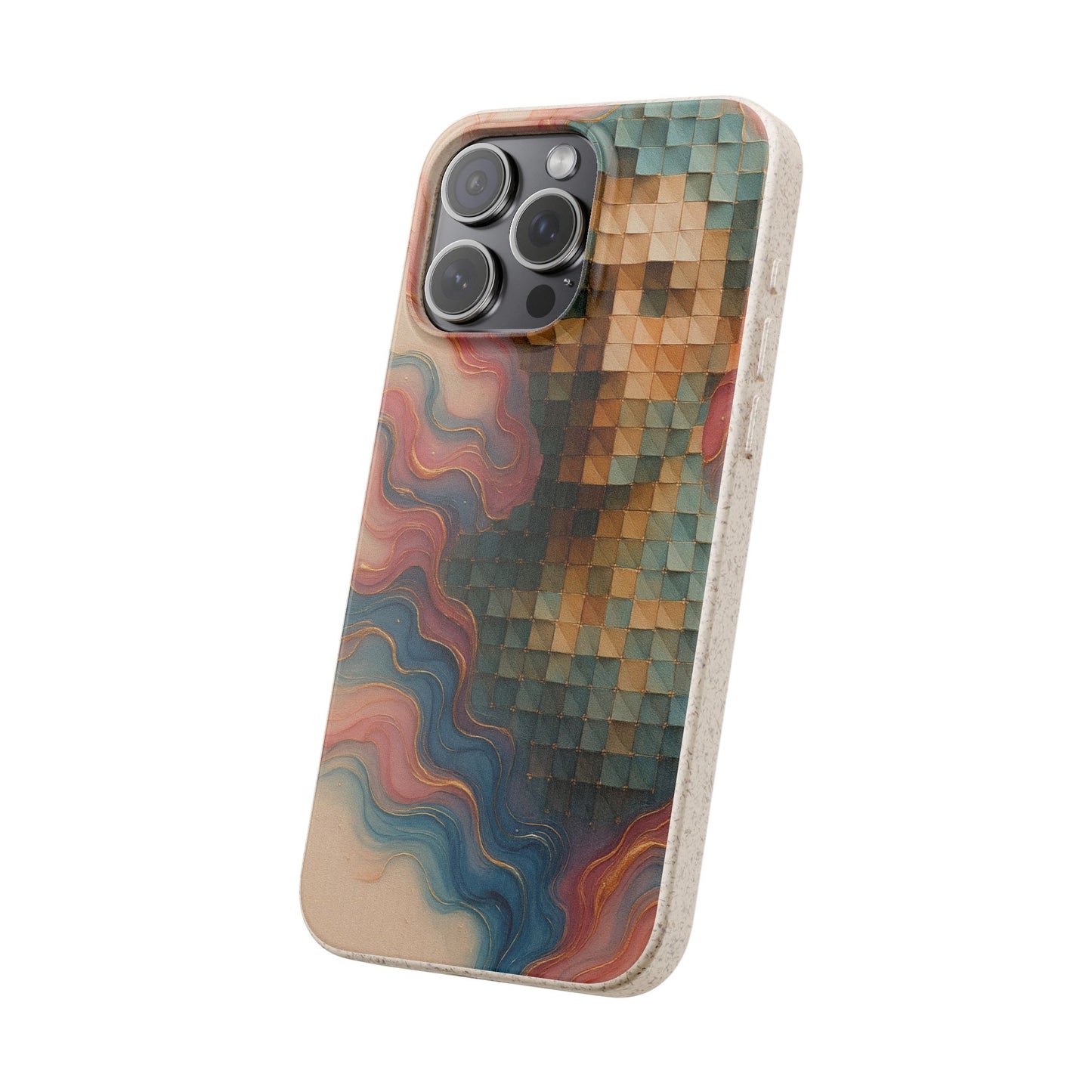 Mosaic Dreams & Liquid Flow - Biodegradable Case