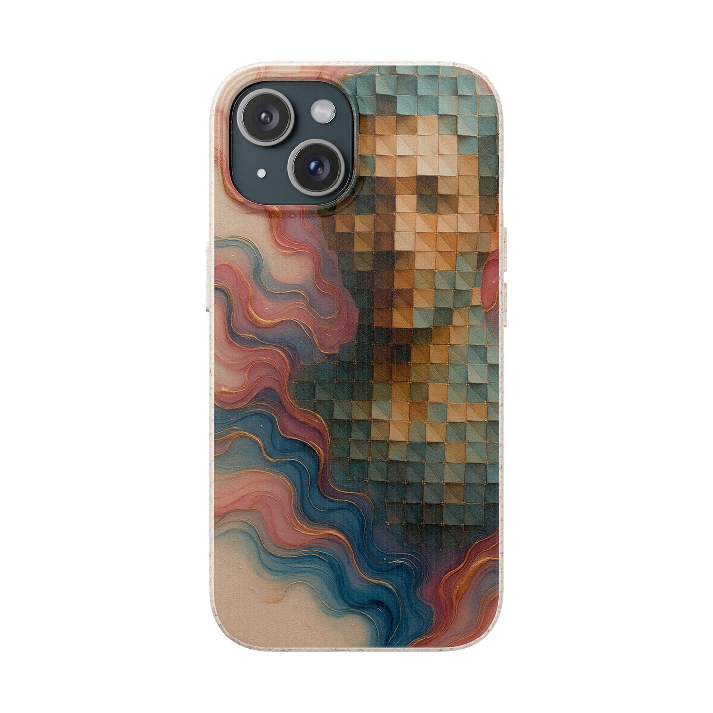 Mosaic Dreams & Liquid Flow - Biodegradable Case