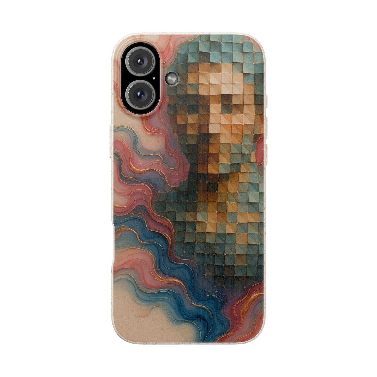 Mosaic Dreams & Liquid Flow - Biodegradable Case