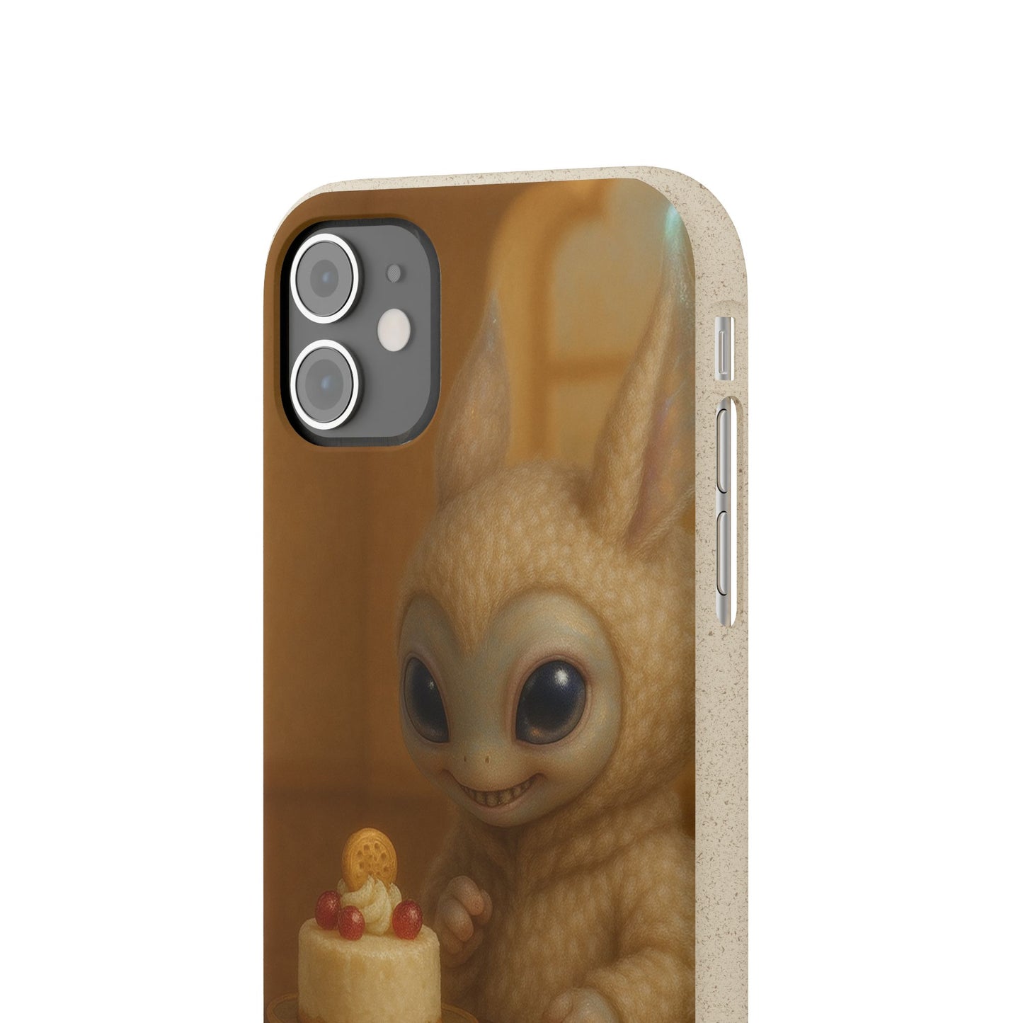 Toy Aliens Love Cake - Biodegradable Case
