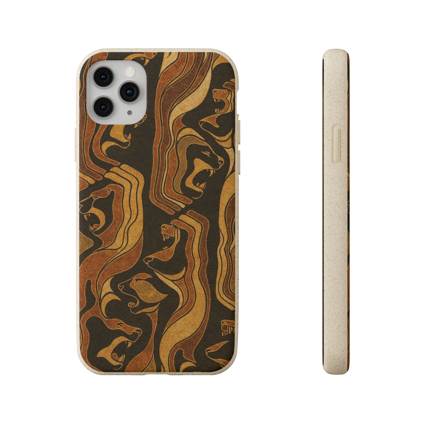 Wooden Wolves of Night - Biodegradable Case