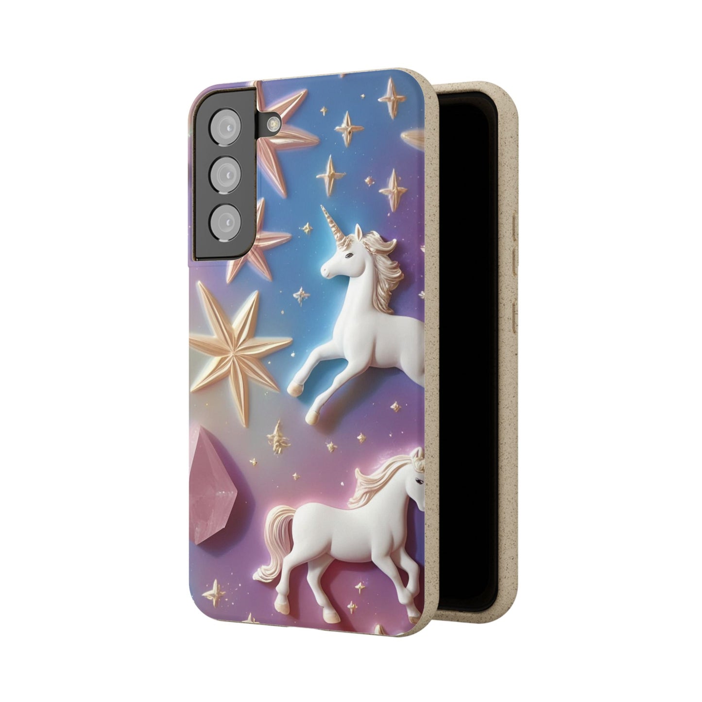 Unicorns & Gems - Biodegradable Case