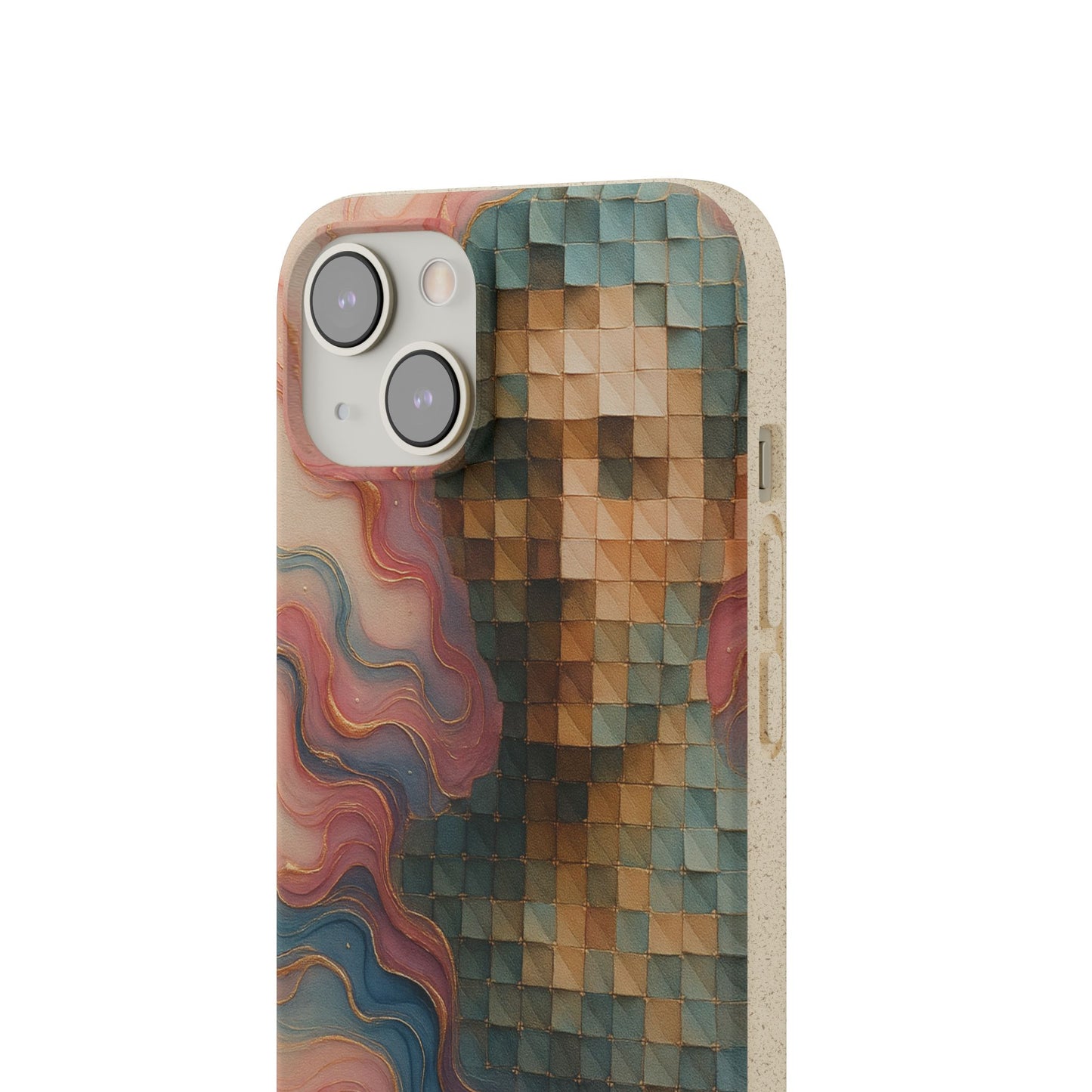 Mosaic Dreams & Liquid Flow - Biodegradable Case