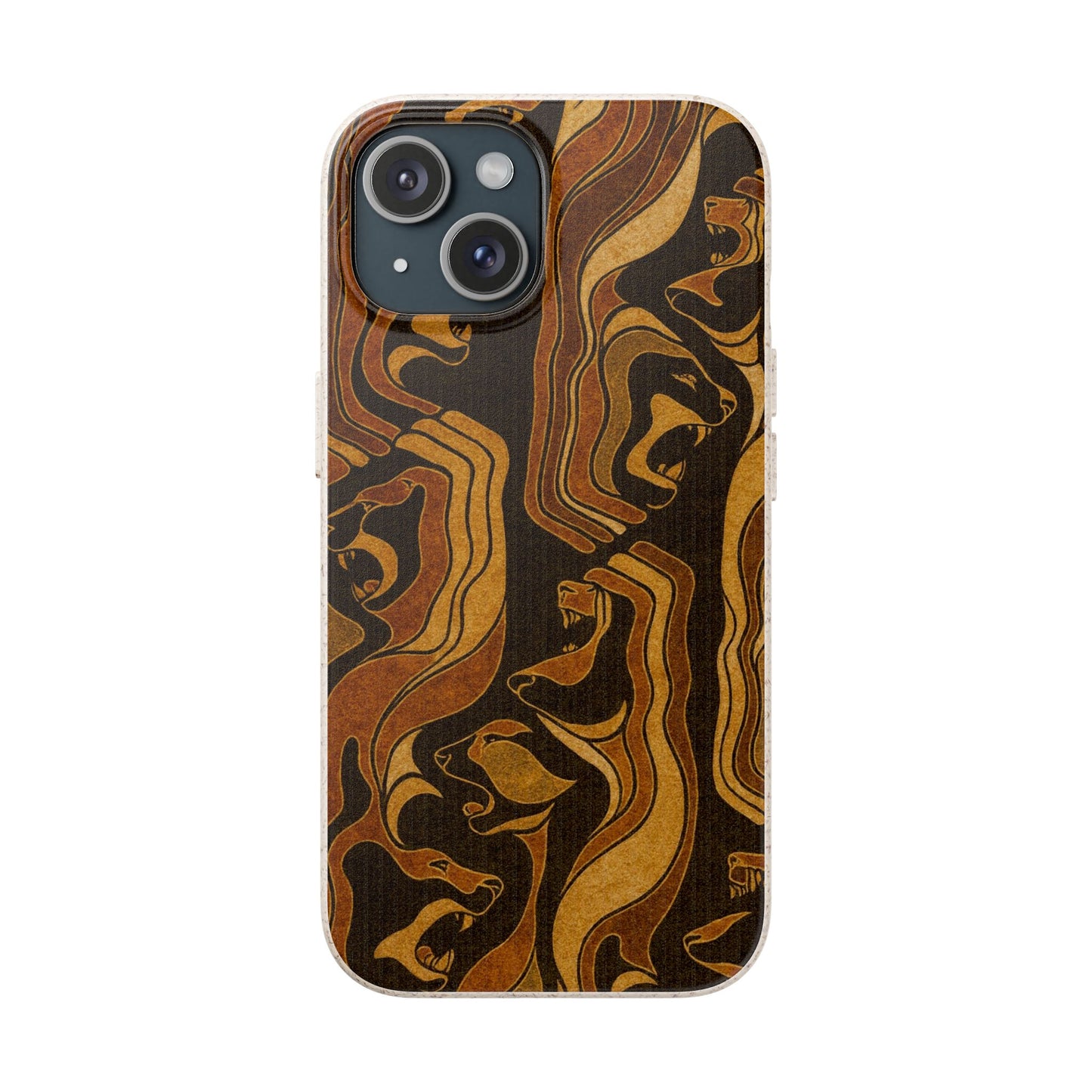Wooden Wolves of Night - Biodegradable Case
