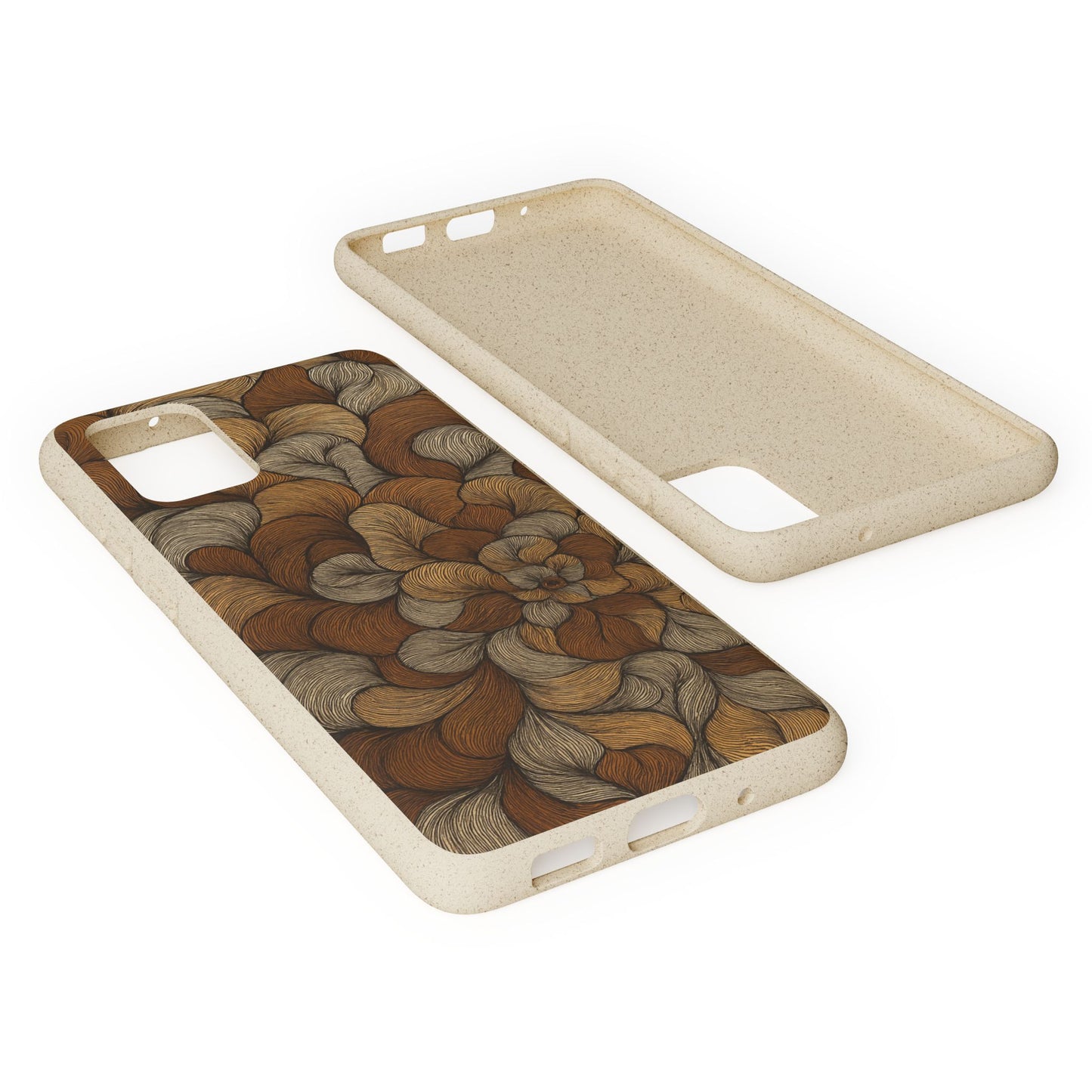 Earthy Mushroom Pedals - Biodegradable Case