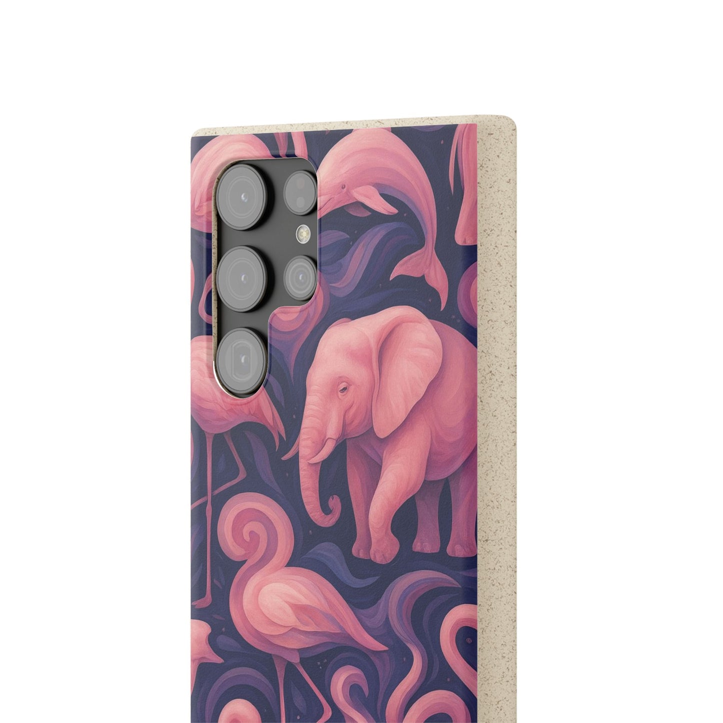 Pink Animalia - Biodegradable Case
