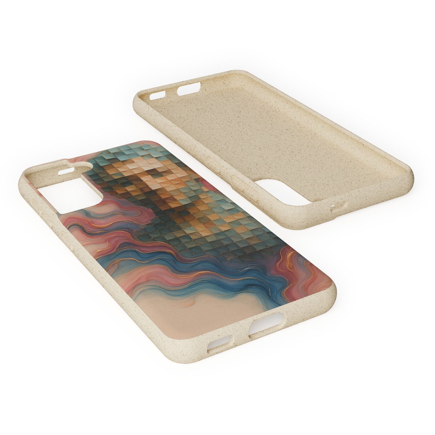 Mosaic Dreams & Liquid Flow - Biodegradable Case
