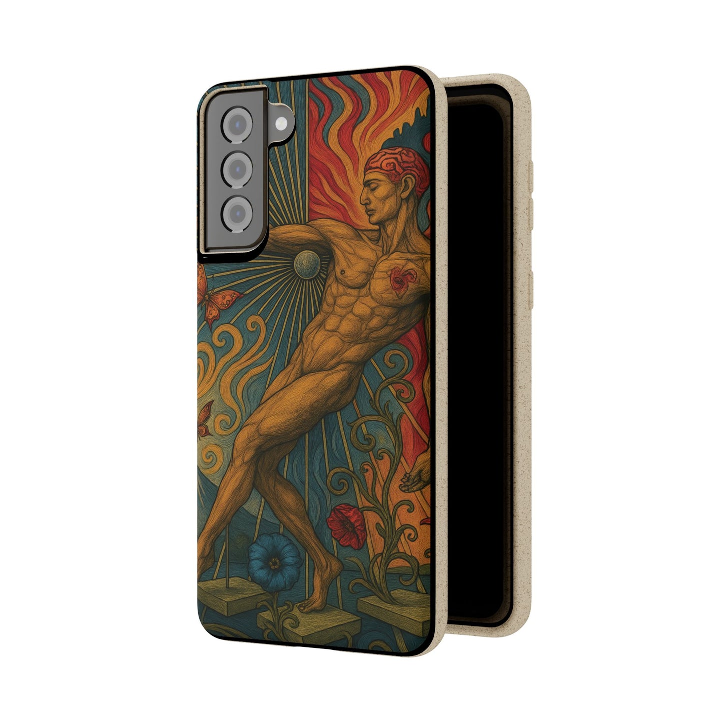 Mind, Spirit & Art - Biodegradable Case