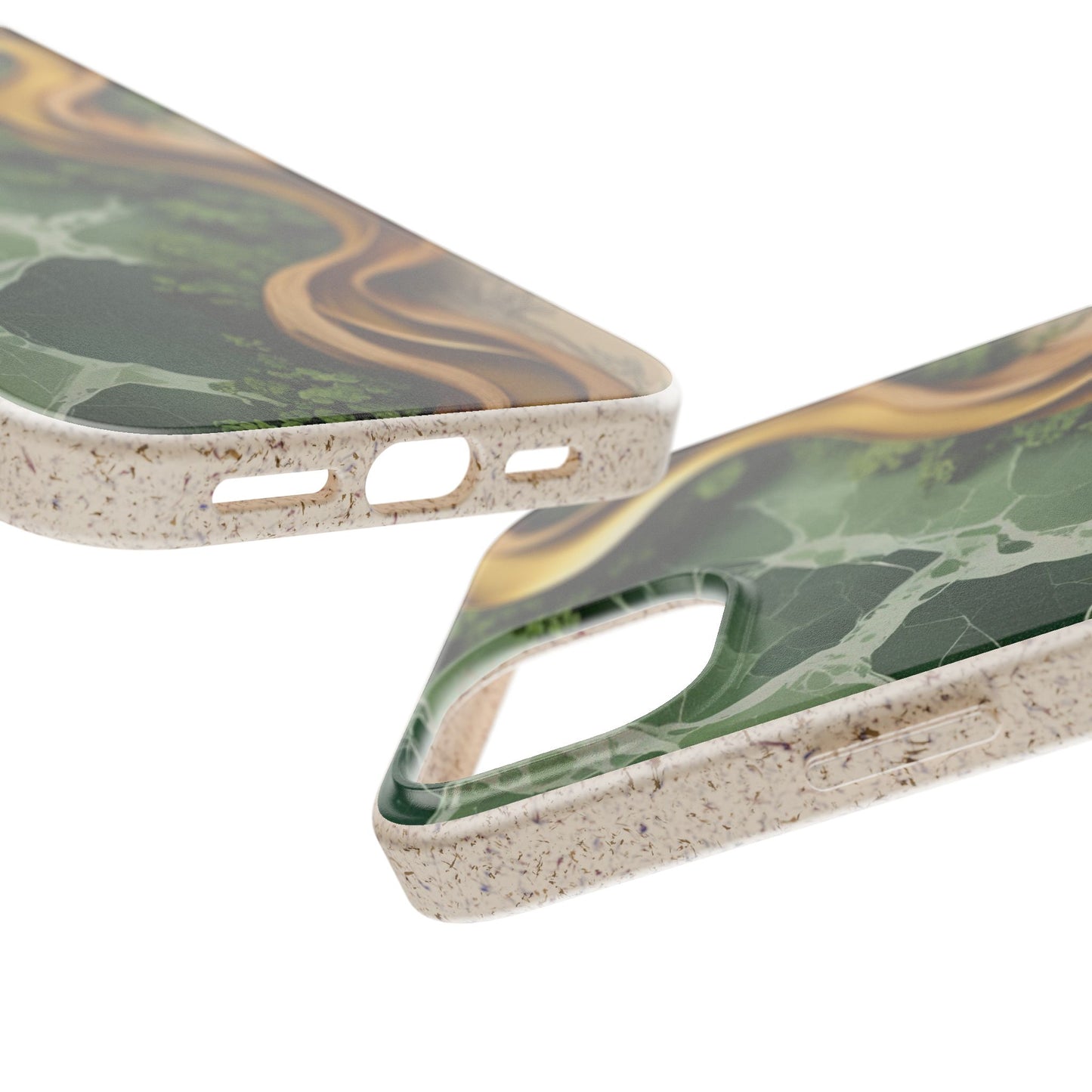 Marble Golden Wood - Biodegradable Case
