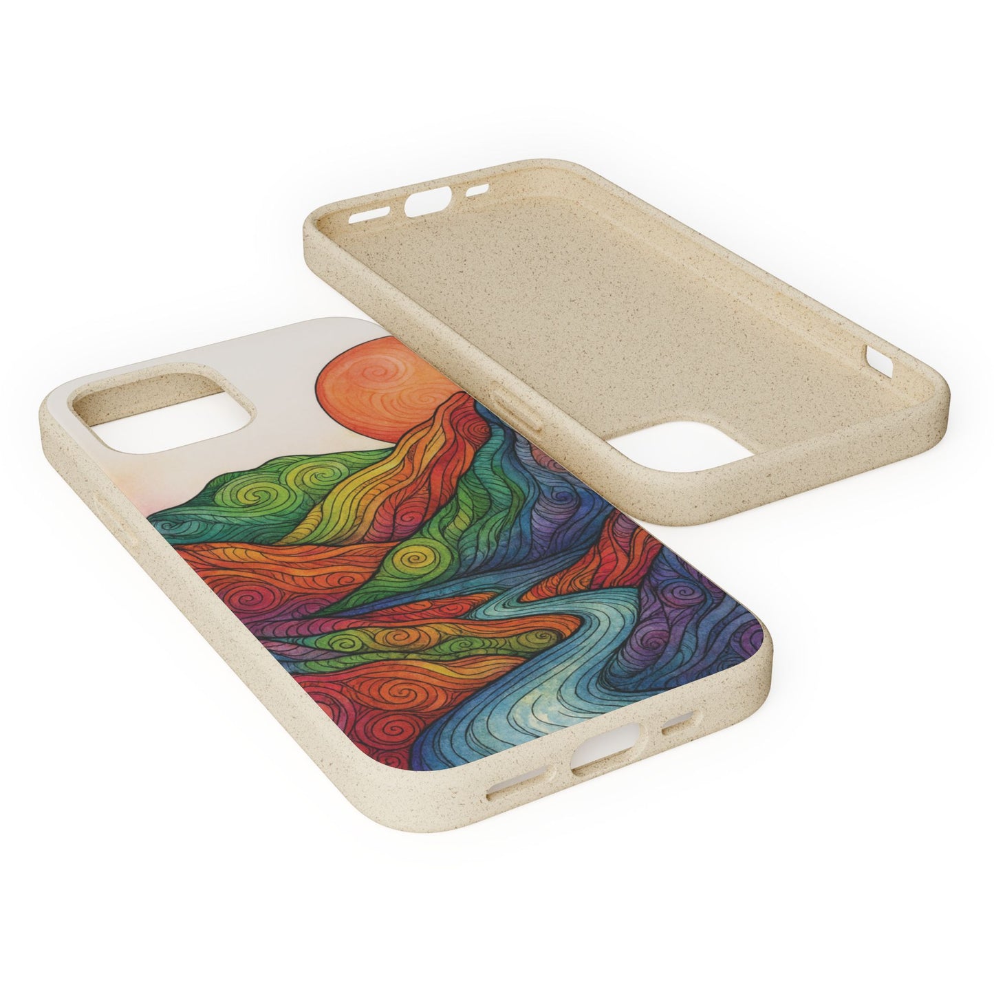 Watercolor Nature - Biodegradable Case