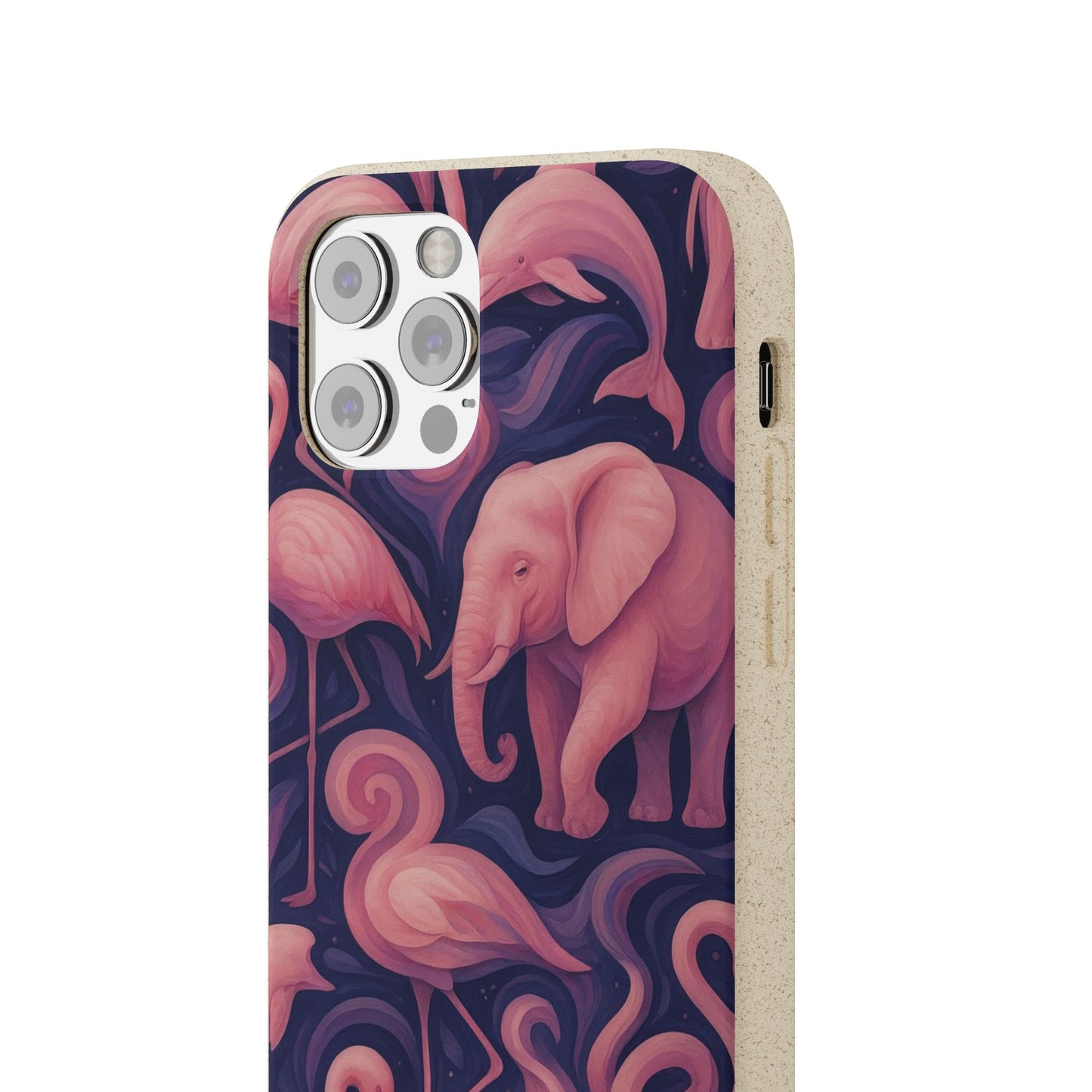 Pink Animalia - Biodegradable Case
