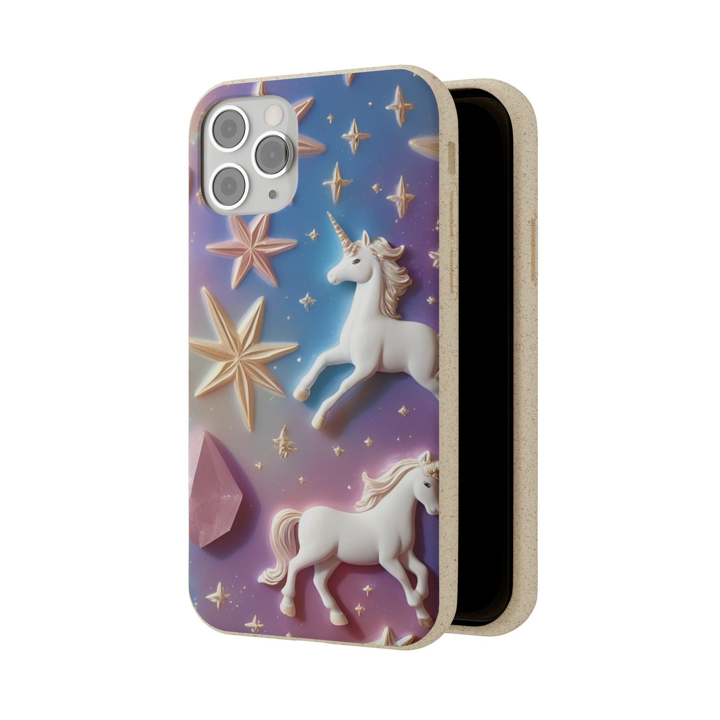 Unicorns & Gems - Biodegradable Case