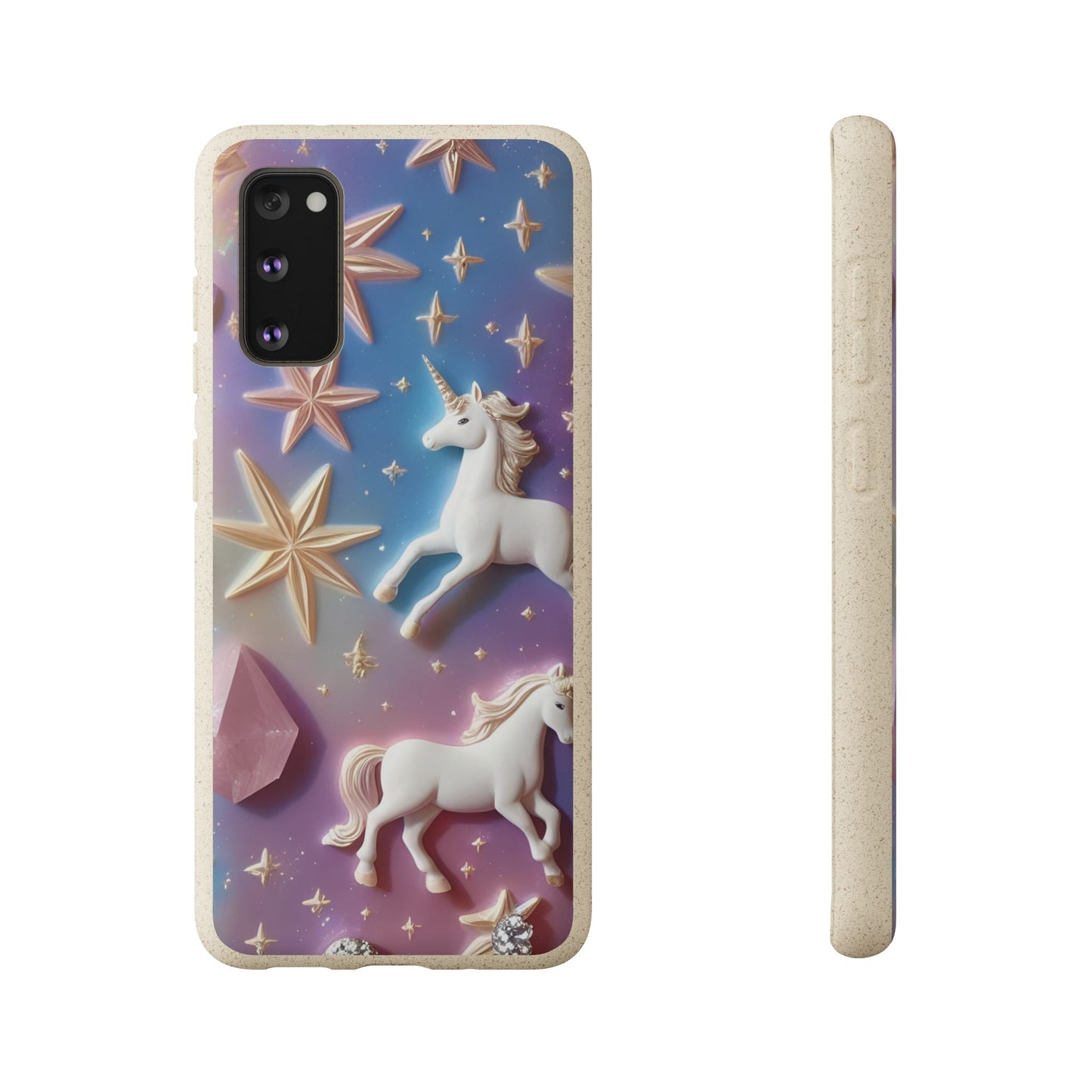 Unicorns & Gems - Biodegradable Case