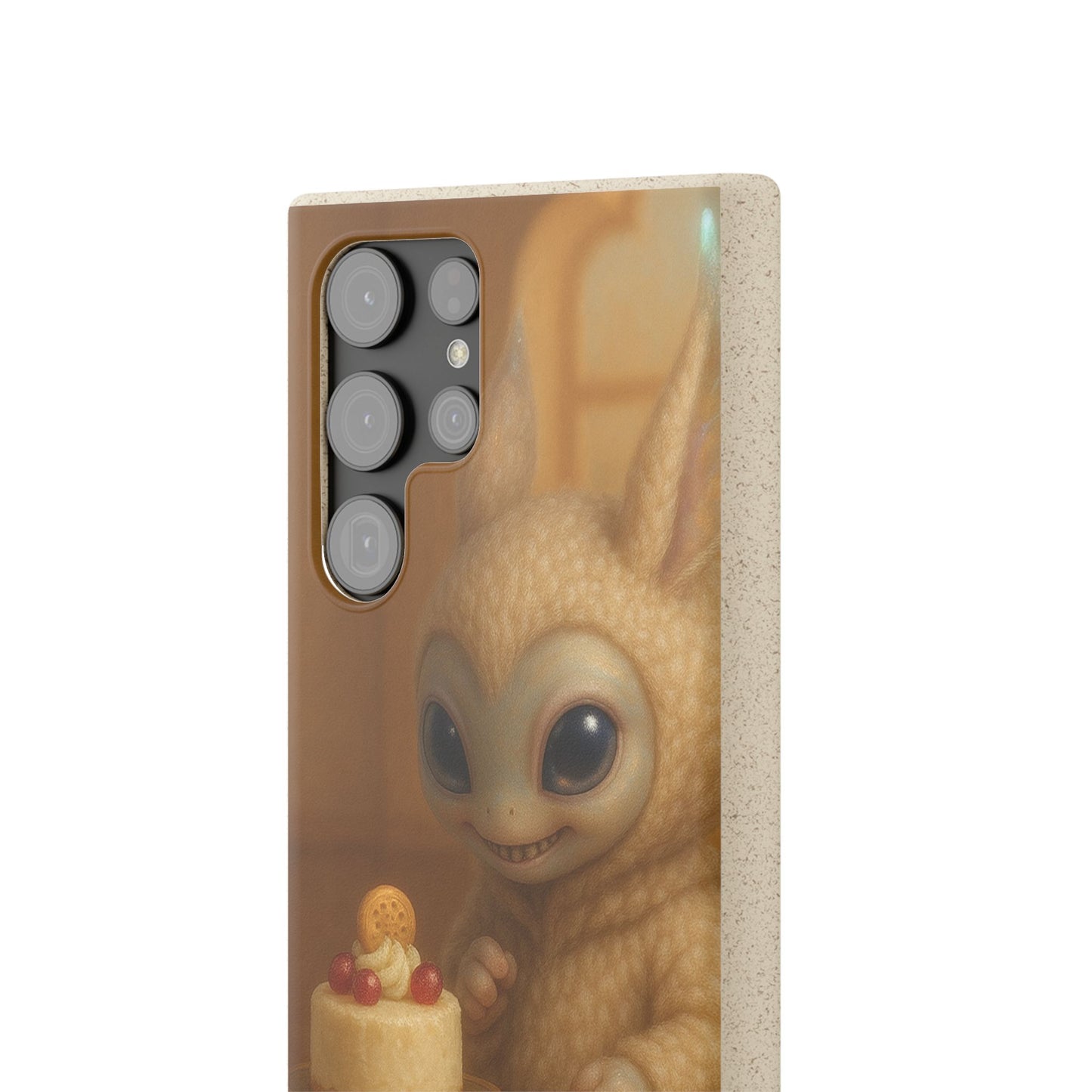 Toy Aliens Love Cake - Biodegradable Case