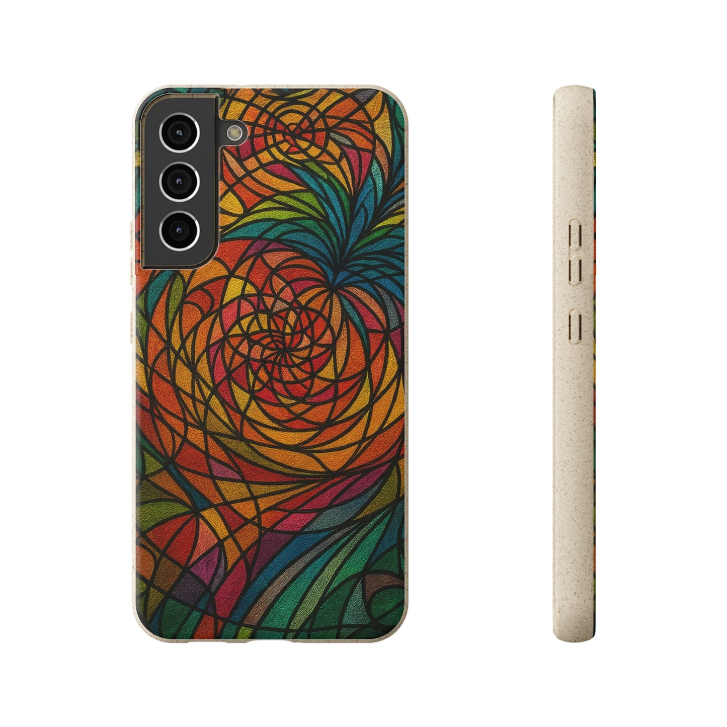 Stained Glass Abstract - Biodegradable Case