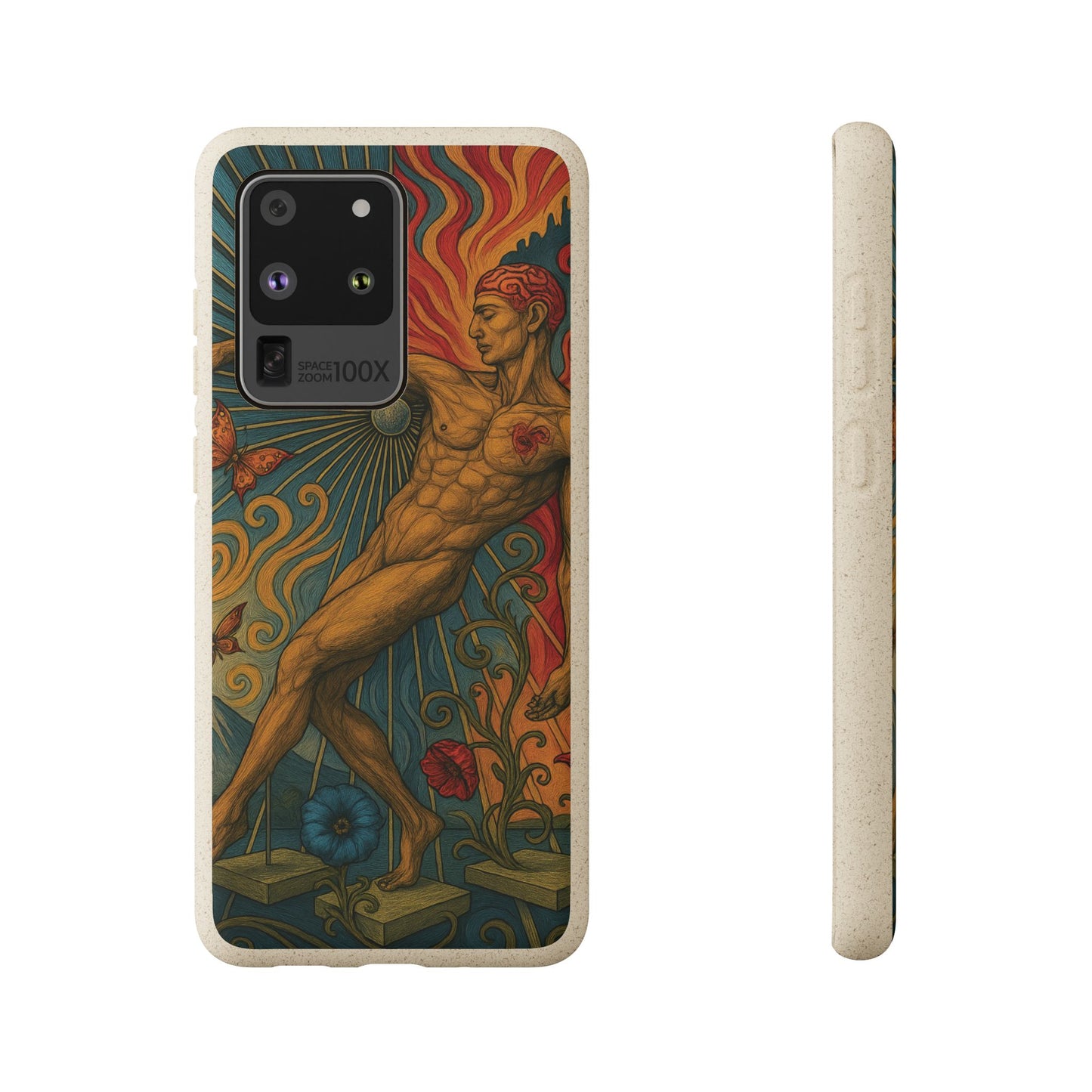 Mind, Spirit & Art - Biodegradable Case