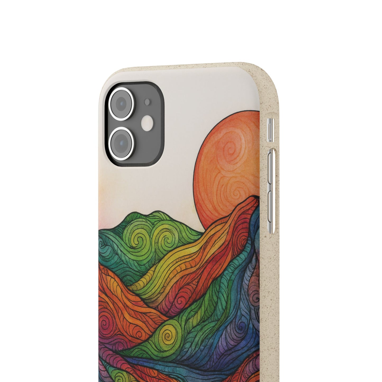 Watercolor Nature - Biodegradable Case