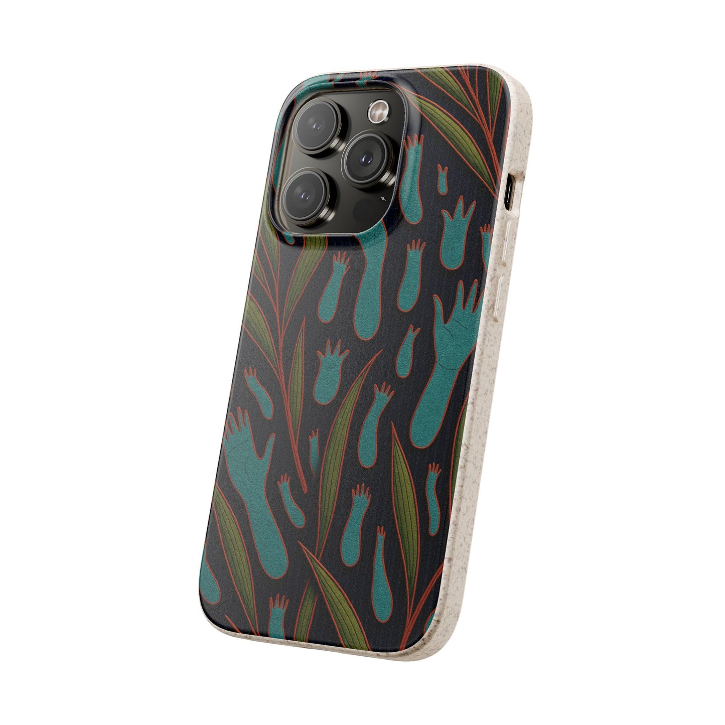 Handprints and Foliage - Biodegradable Case