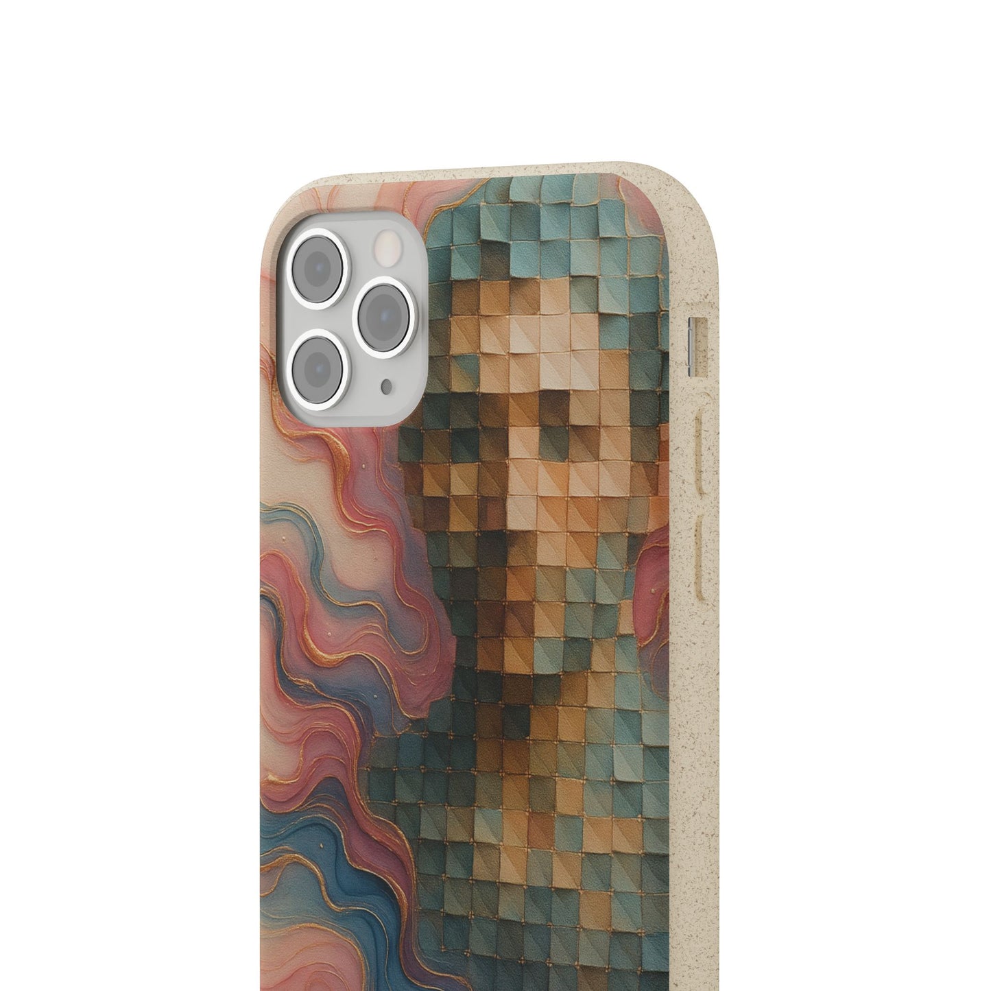 Mosaic Dreams & Liquid Flow - Biodegradable Case