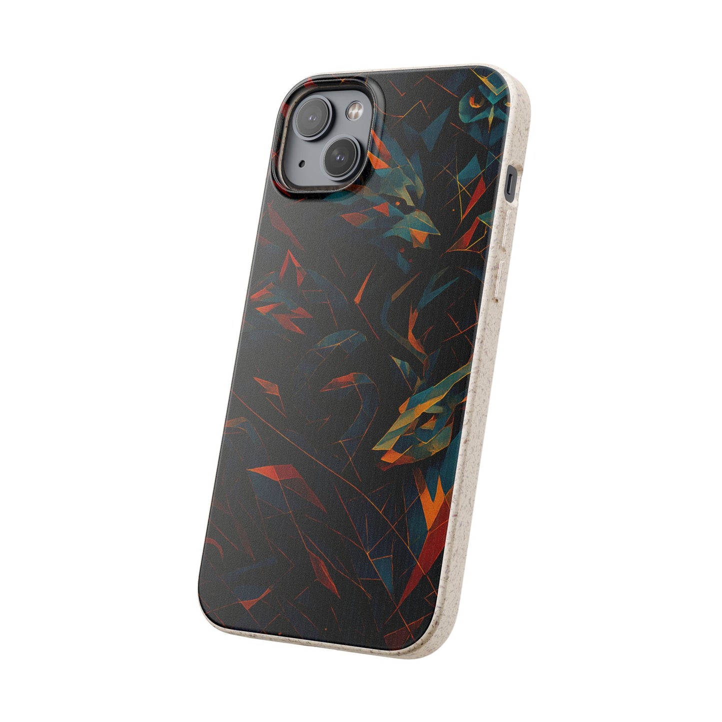 Geometric Shadow Animals - Biodegradable Case