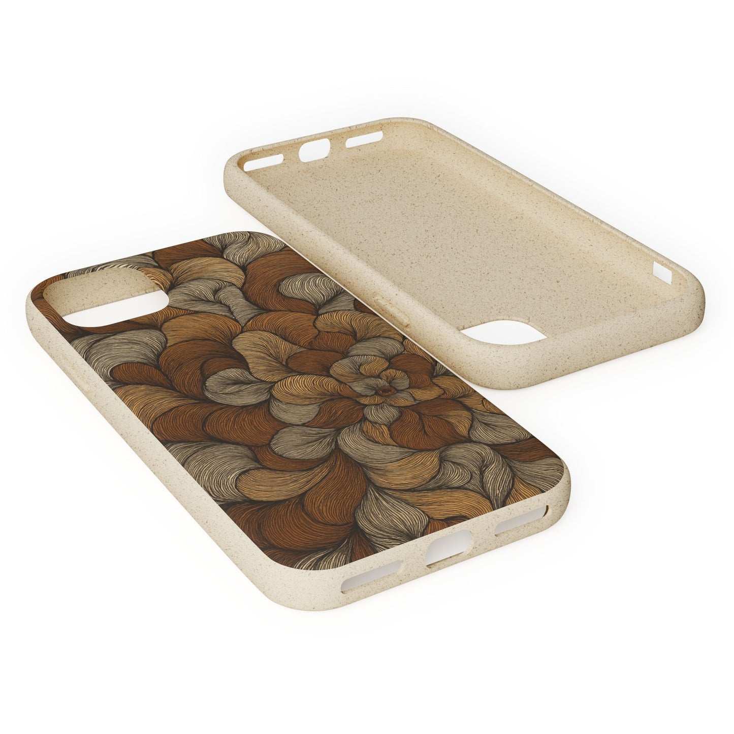 Earthy Mushroom Pedals - Biodegradable Case