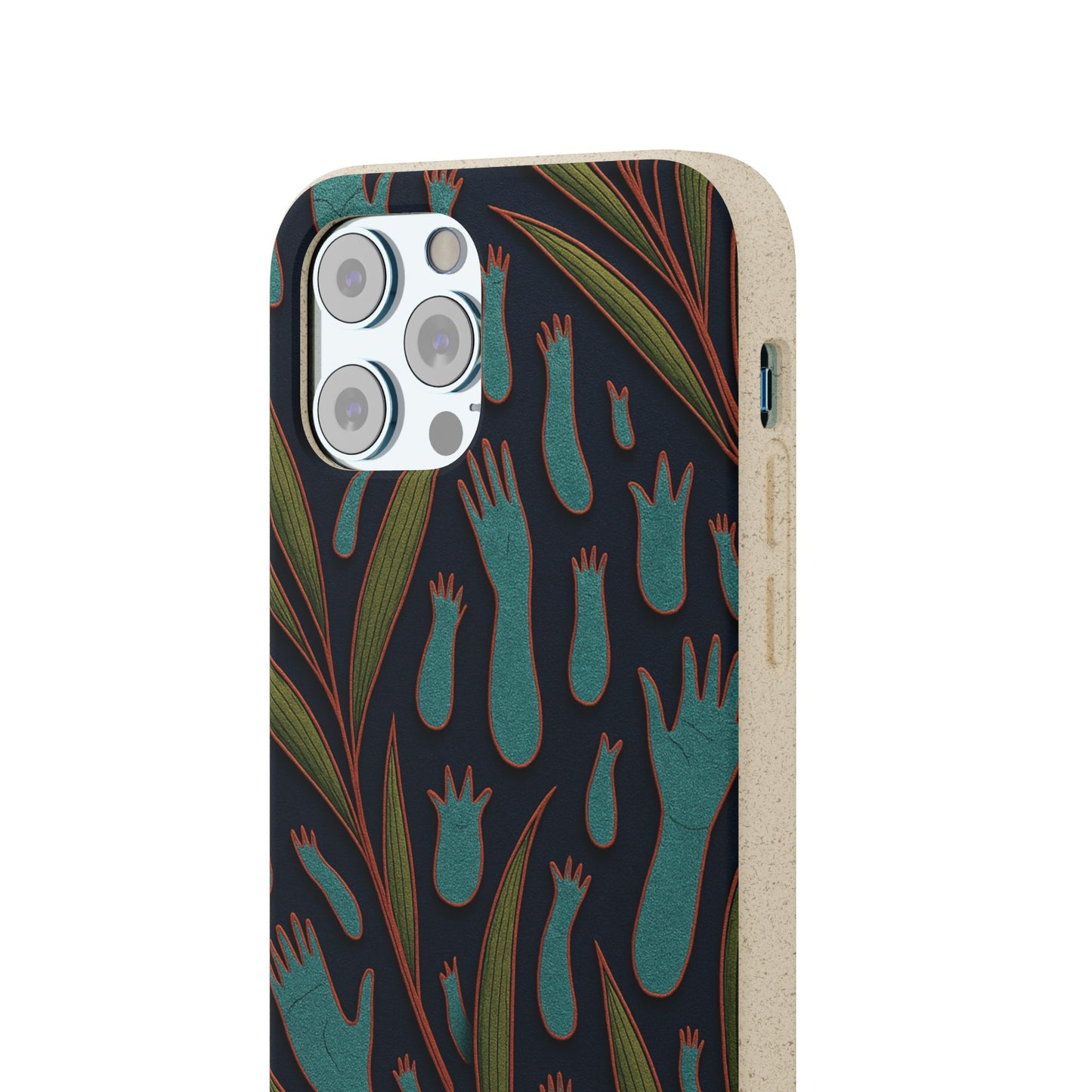 Handprints and Foliage - Biodegradable Case