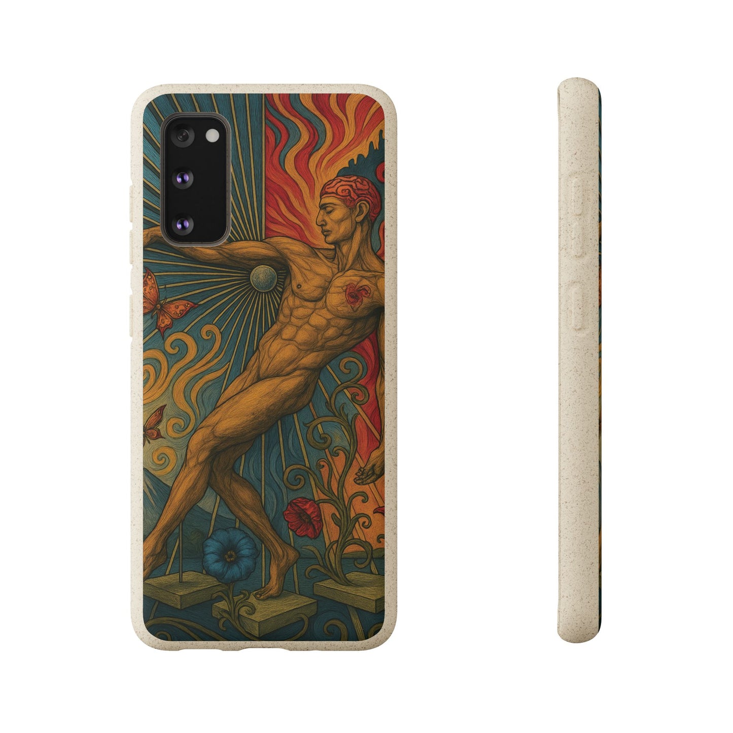 Mind, Spirit & Art - Biodegradable Case