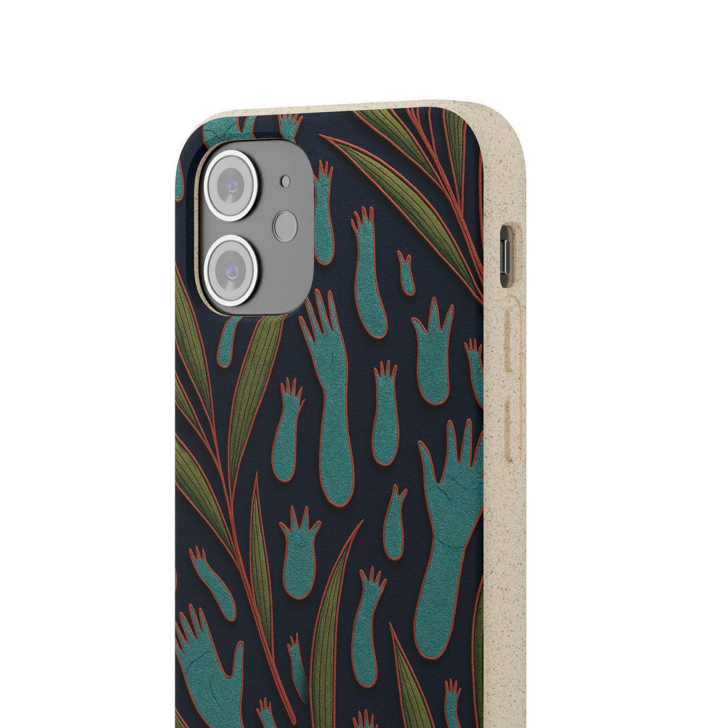 Handprints and Foliage - Biodegradable Case