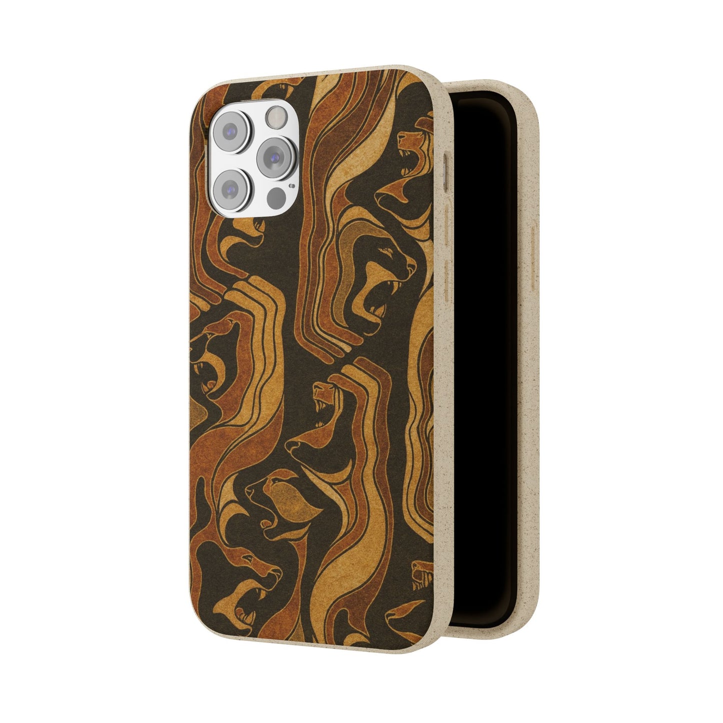 Wooden Wolves of Night - Biodegradable Case