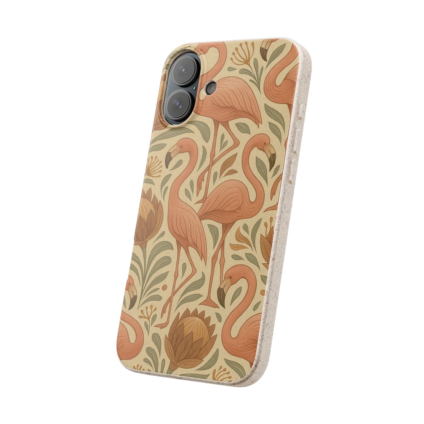 Eco-Natural Flamingo - Biodegradable Case