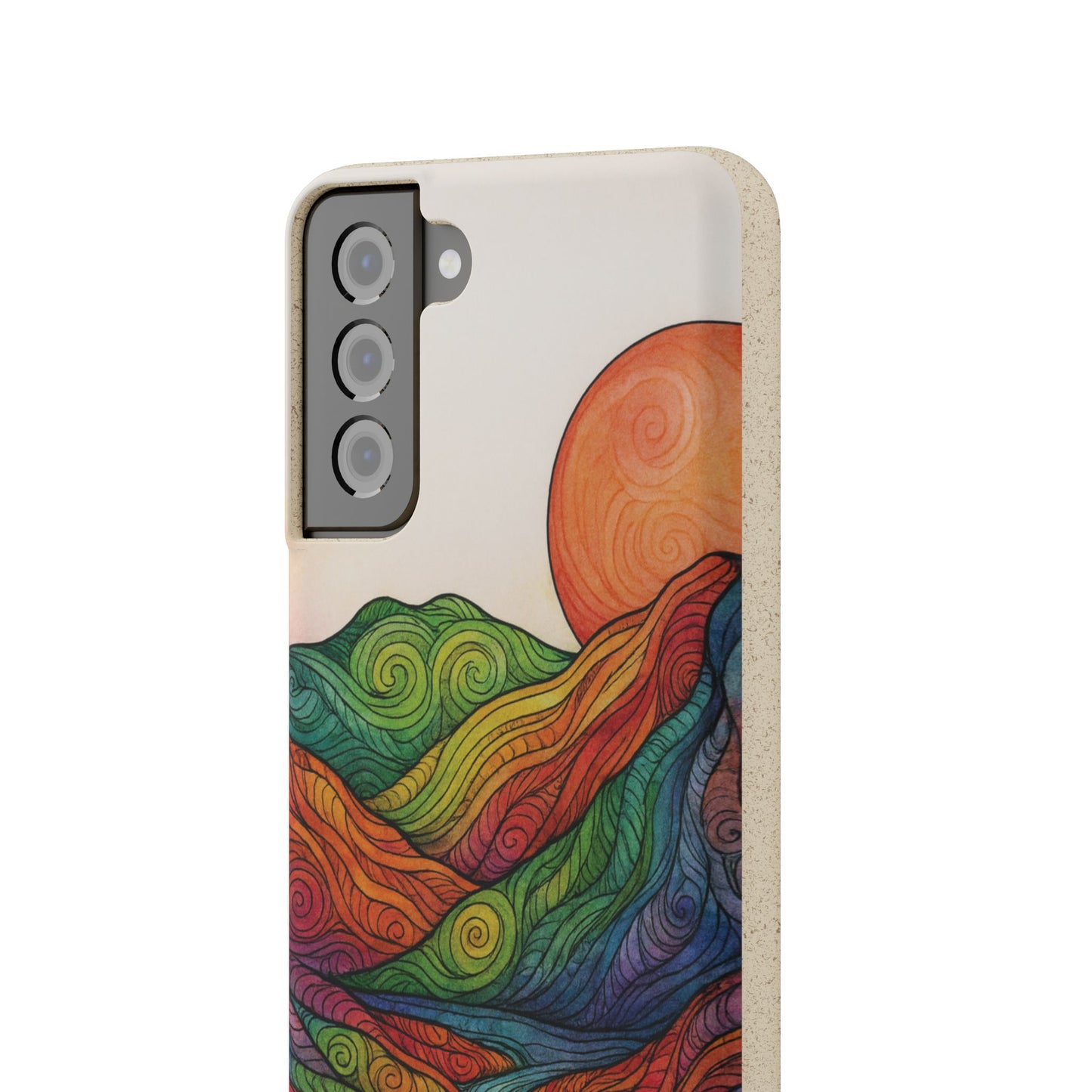 Watercolor Nature - Biodegradable Case