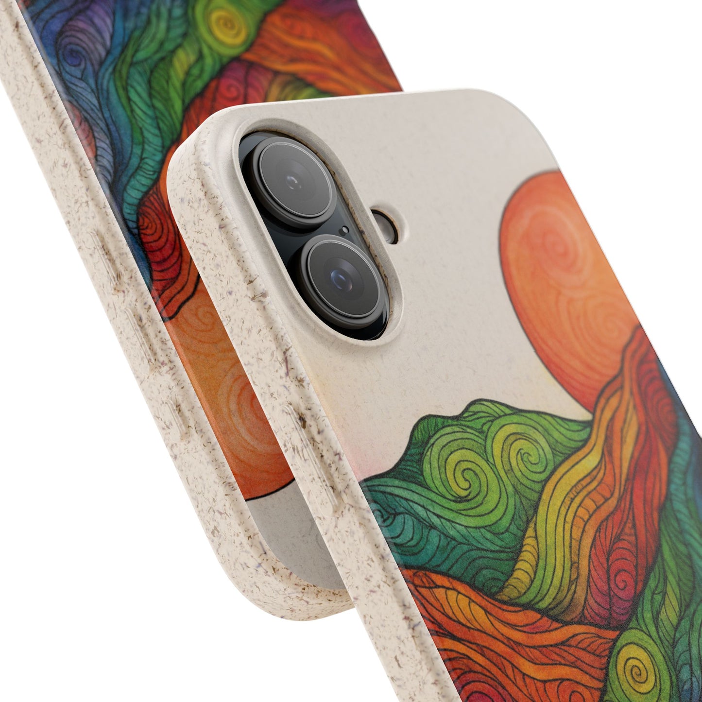 Watercolor Nature - Biodegradable Case